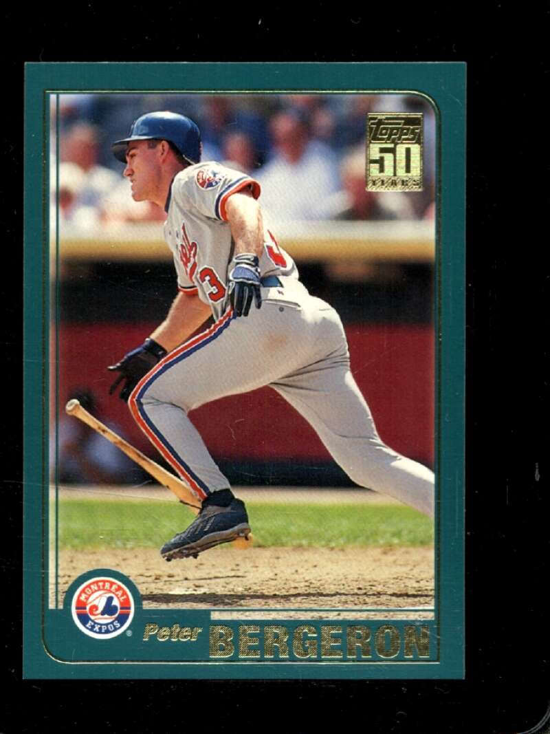 2001 TOPPS #54 PETER BERGERON NMMT EXPOS *X82719