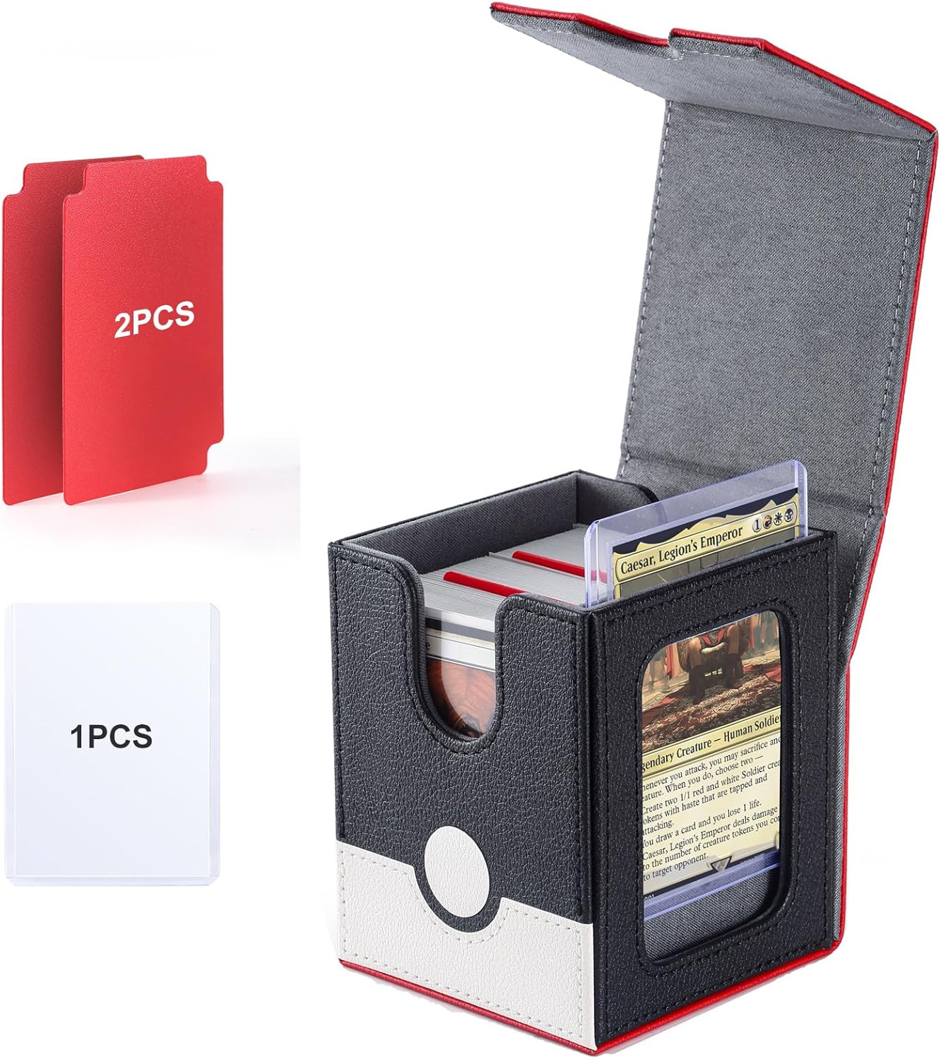 Collectible Trading Card Storage, Magnetic Card Deck Box, Magic Card Storage Box