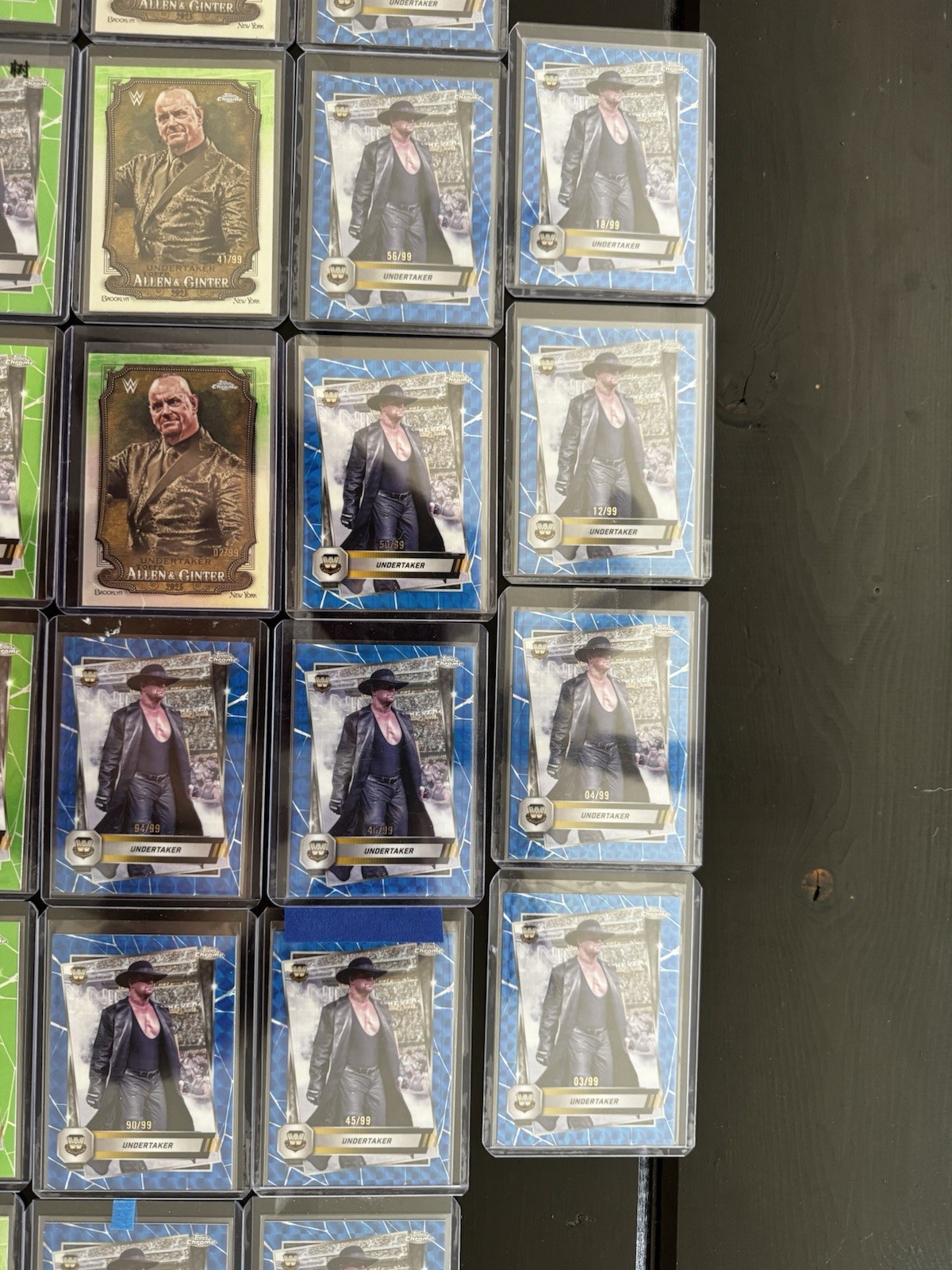 WWE Undertaker 2025 Topps Chrome 108 Card Serial Lot FT #/85/99/150/175/199￼