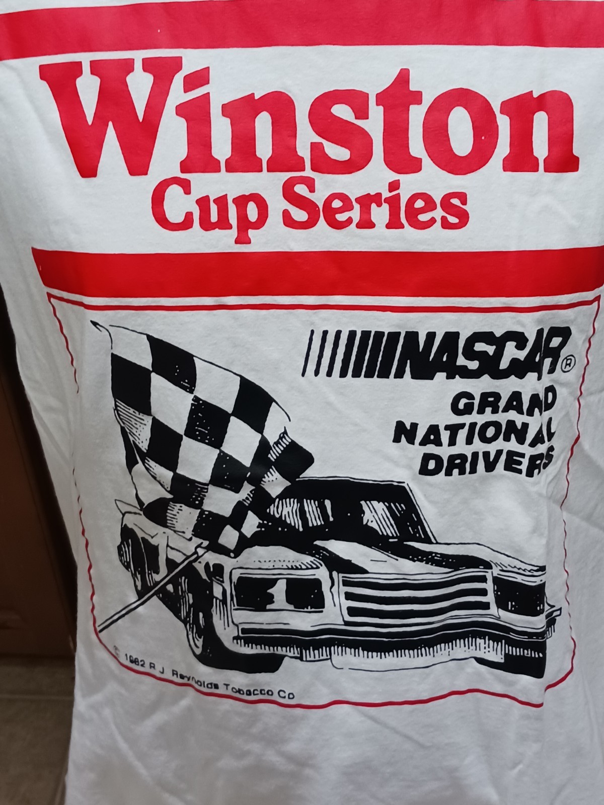 NASCAR Winston Cup Series Gtamd National Drivers Small/Medium White Shirt Racing