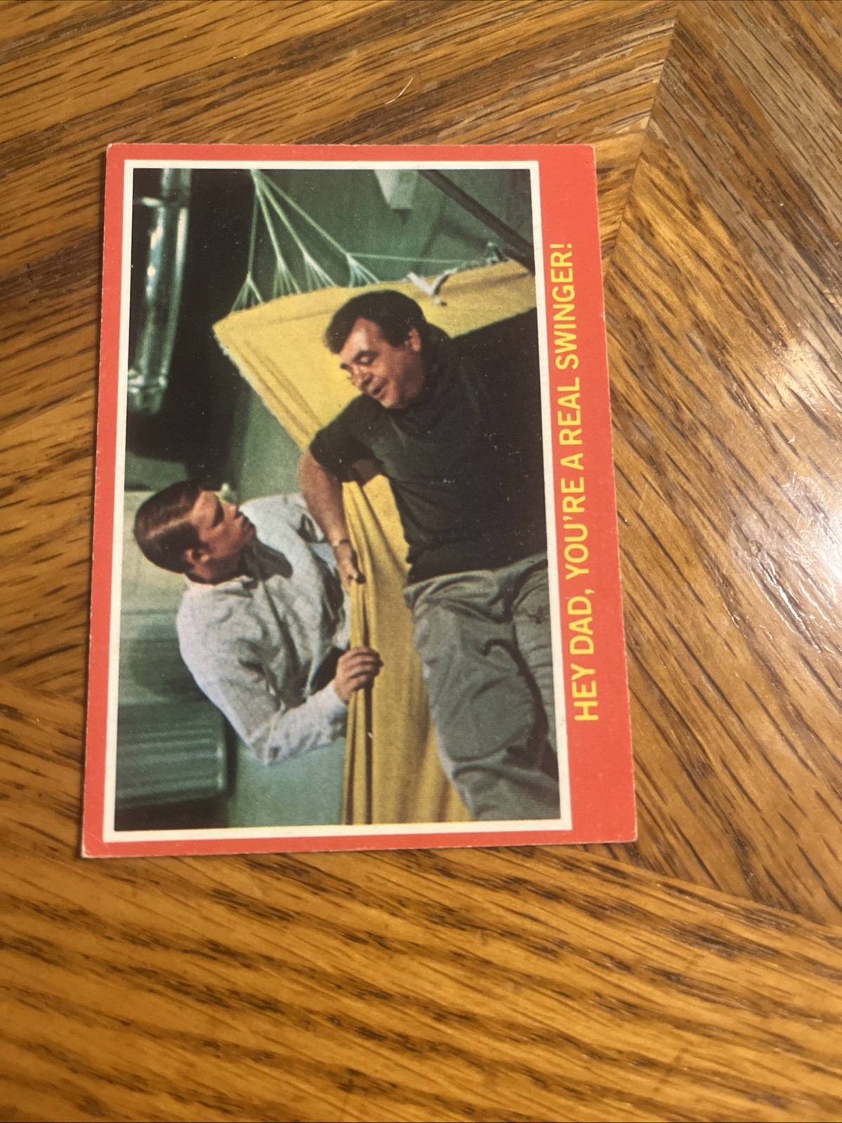 1976 OPC O-Pee-Chee Happy Days #14A Hey Dad, You’re A Real Swinger! ‘A’ Series