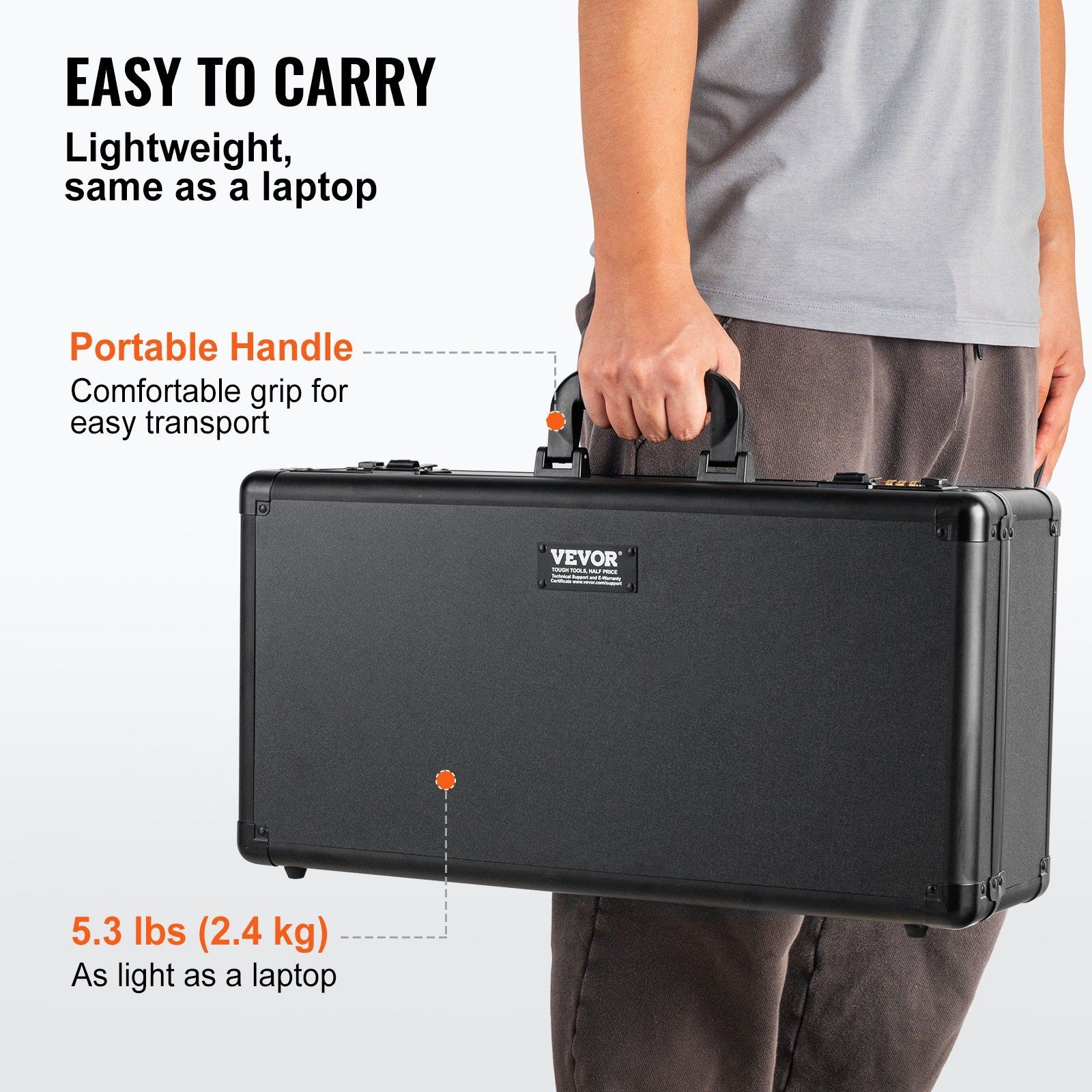 Graded Card Storage Box, 5 Slot Sports Card Holder Case with Carrying Handle