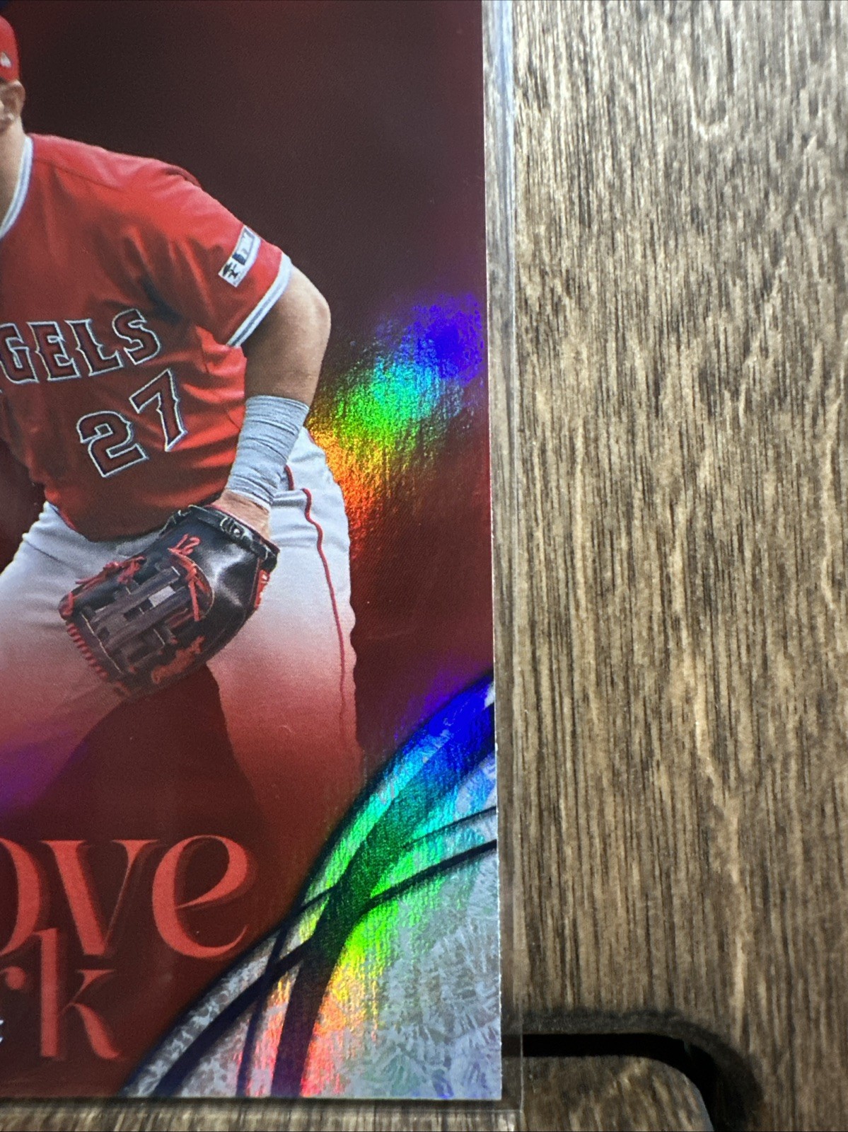 2026 Topps Series 2 Mike Trout Glove Work #GW-24 Los Angeles Angels