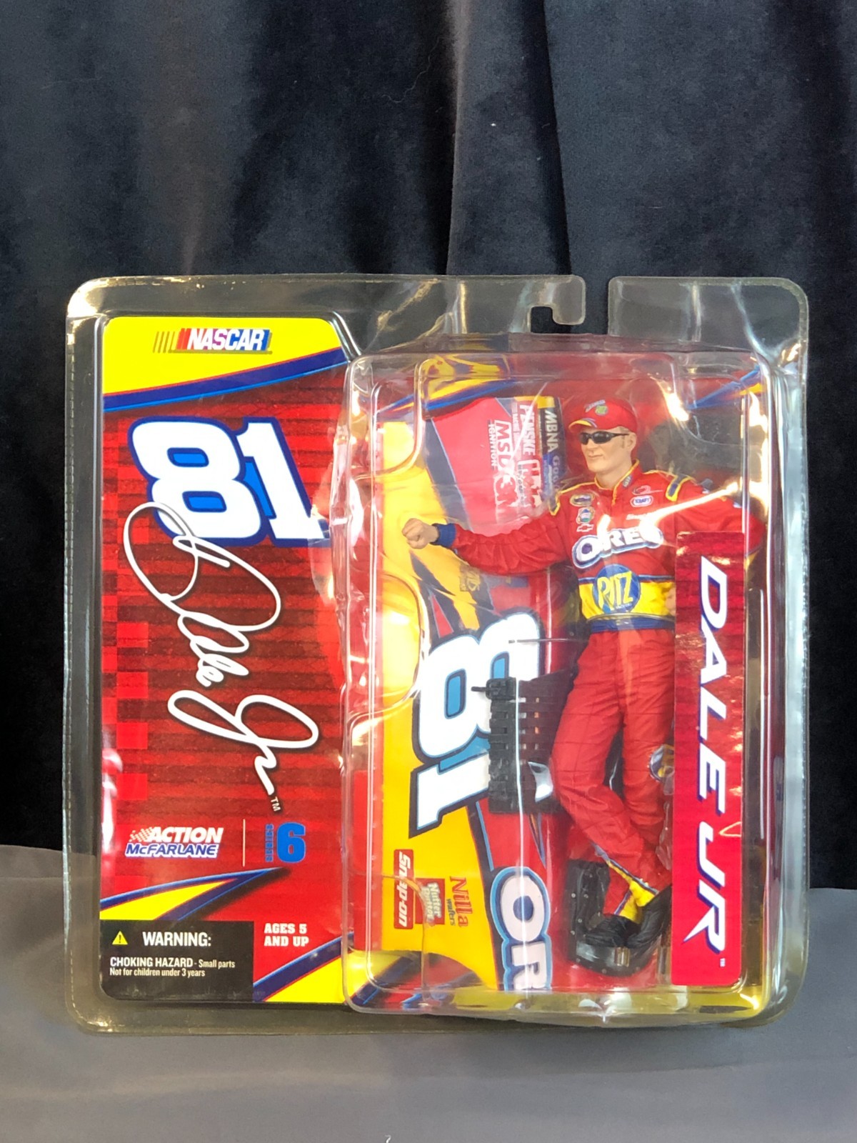 5 Action McFarlane DALE EARNHARDT SR/JR MARTIN TRUEX JR. Figure w/ Stand 6 1/2″