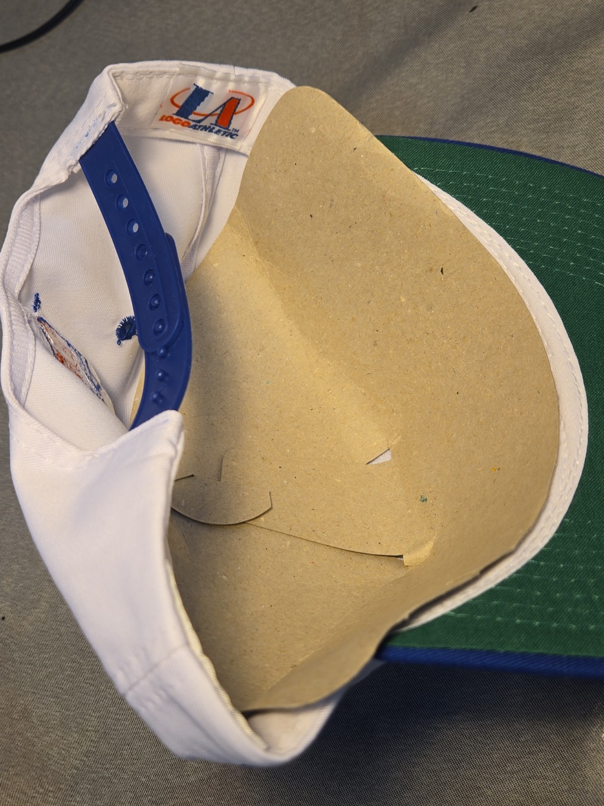 NWT ULTRA RARE Vtg 90s NFL Logo Athletic Sharktooth Hat Shield Snapback MINT