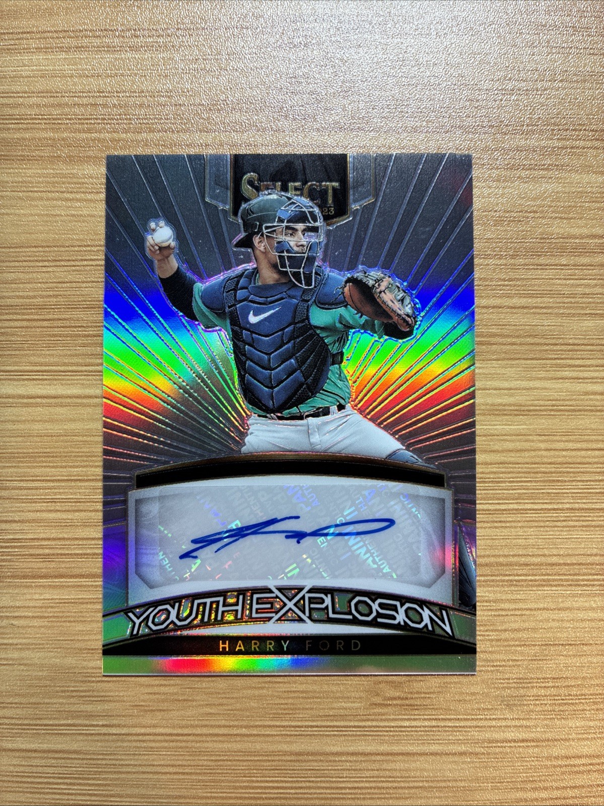 2023 Select Harry Ford #YES-HF Youth Explosion Auto Silver /99