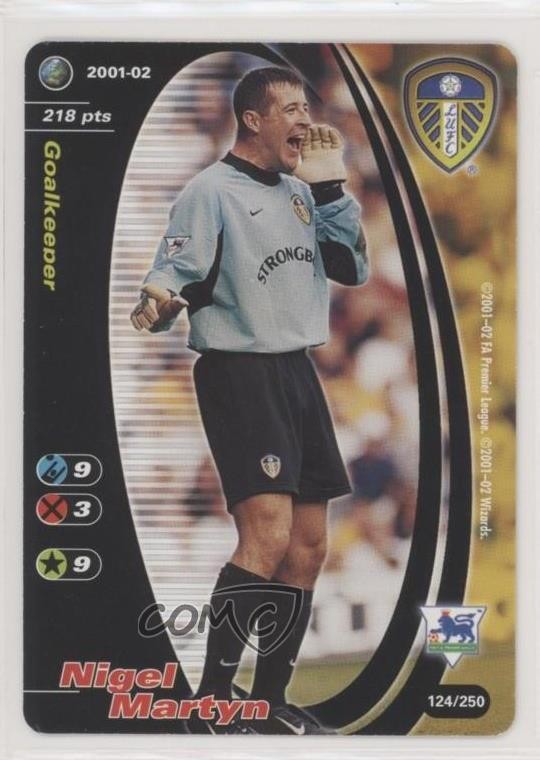 2001-02 Wizards of the Coast Football Champions Premier League Nigel Martyn 0cp0