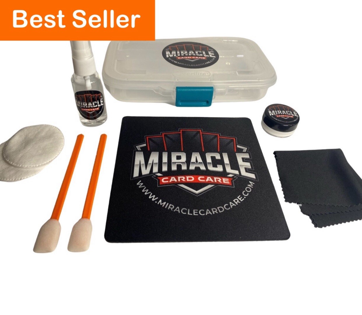 MIRACLE CARD CARE PRE-GRADING STARTER KIT! CARD CLEANING KIT