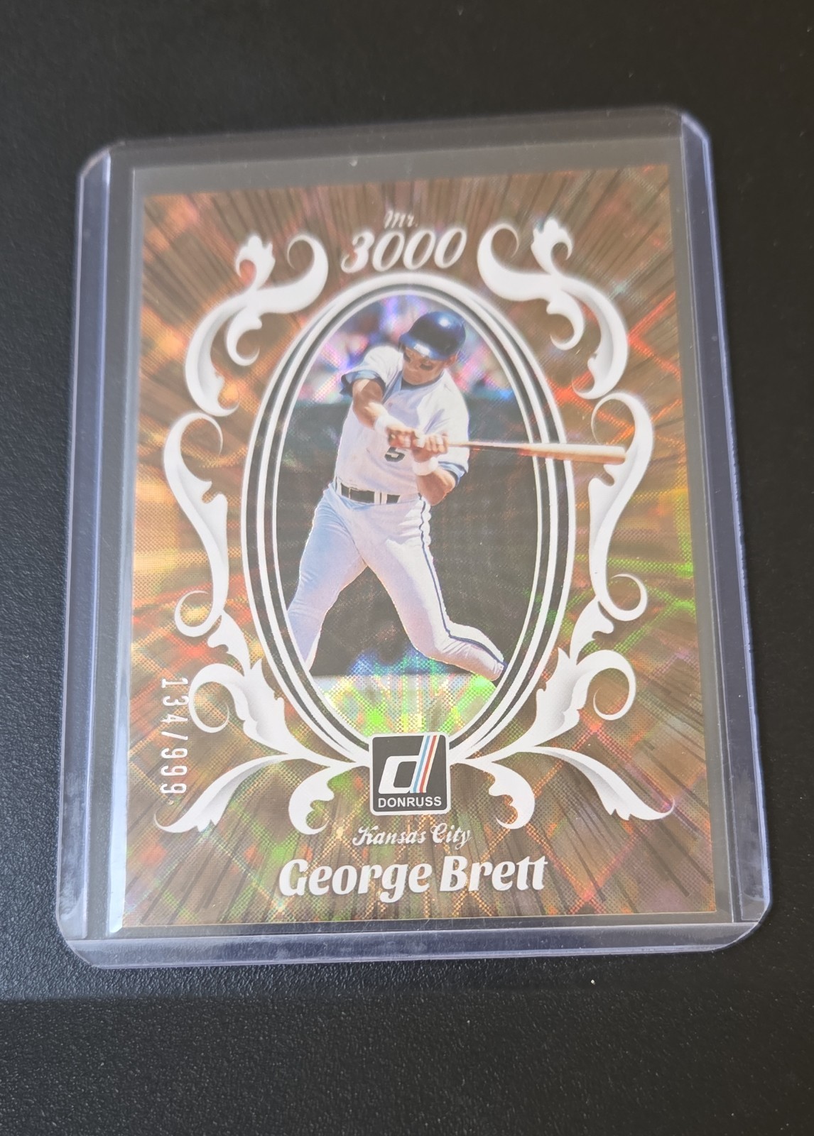 2023 Panini Donruss – Mr. 3000 George Brett #M3K-12 /999