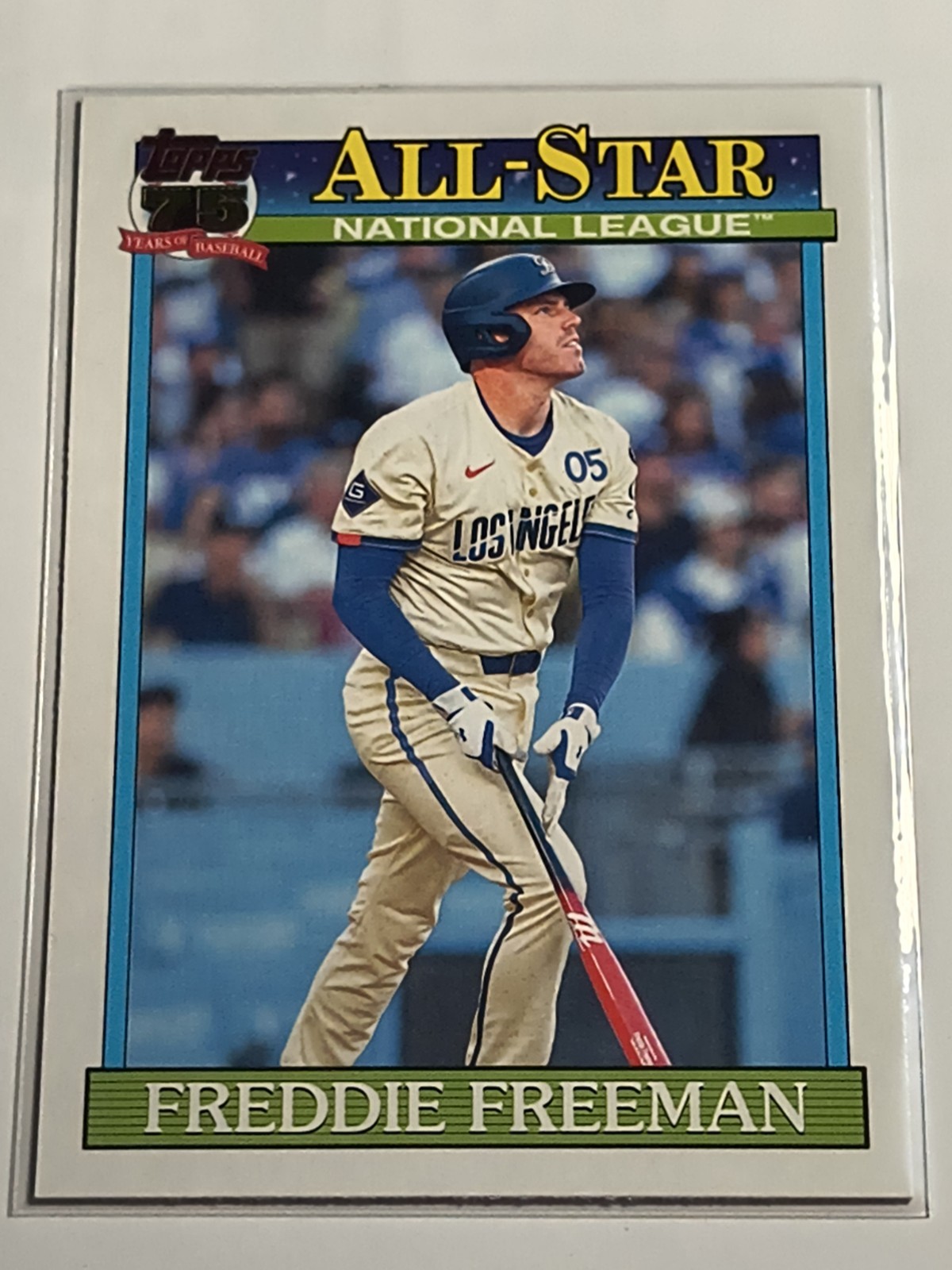 Freddie Freeman 2026 Topps Series 2 1991 Topps All Stars Los Angeles Dodgers