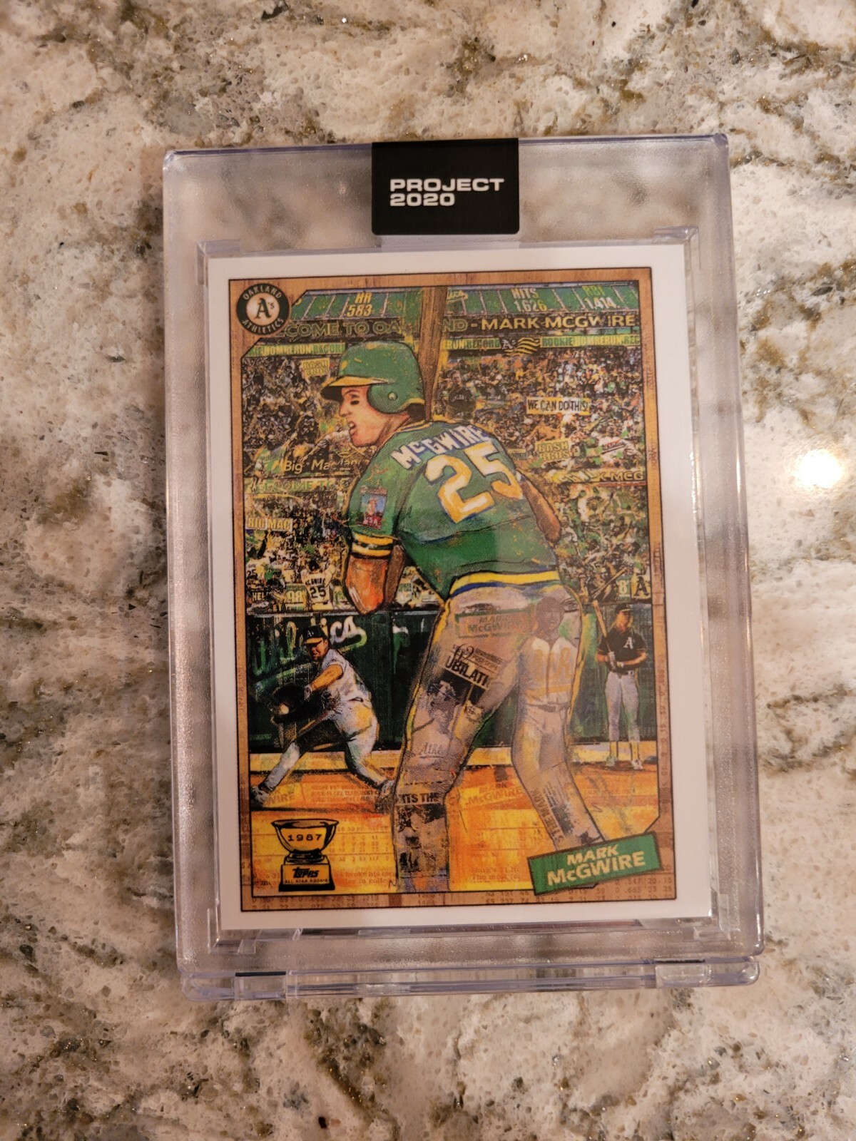 2020 Topps Project 2020 /19894 Mark McGwire Andrew Thiele #97 QTY