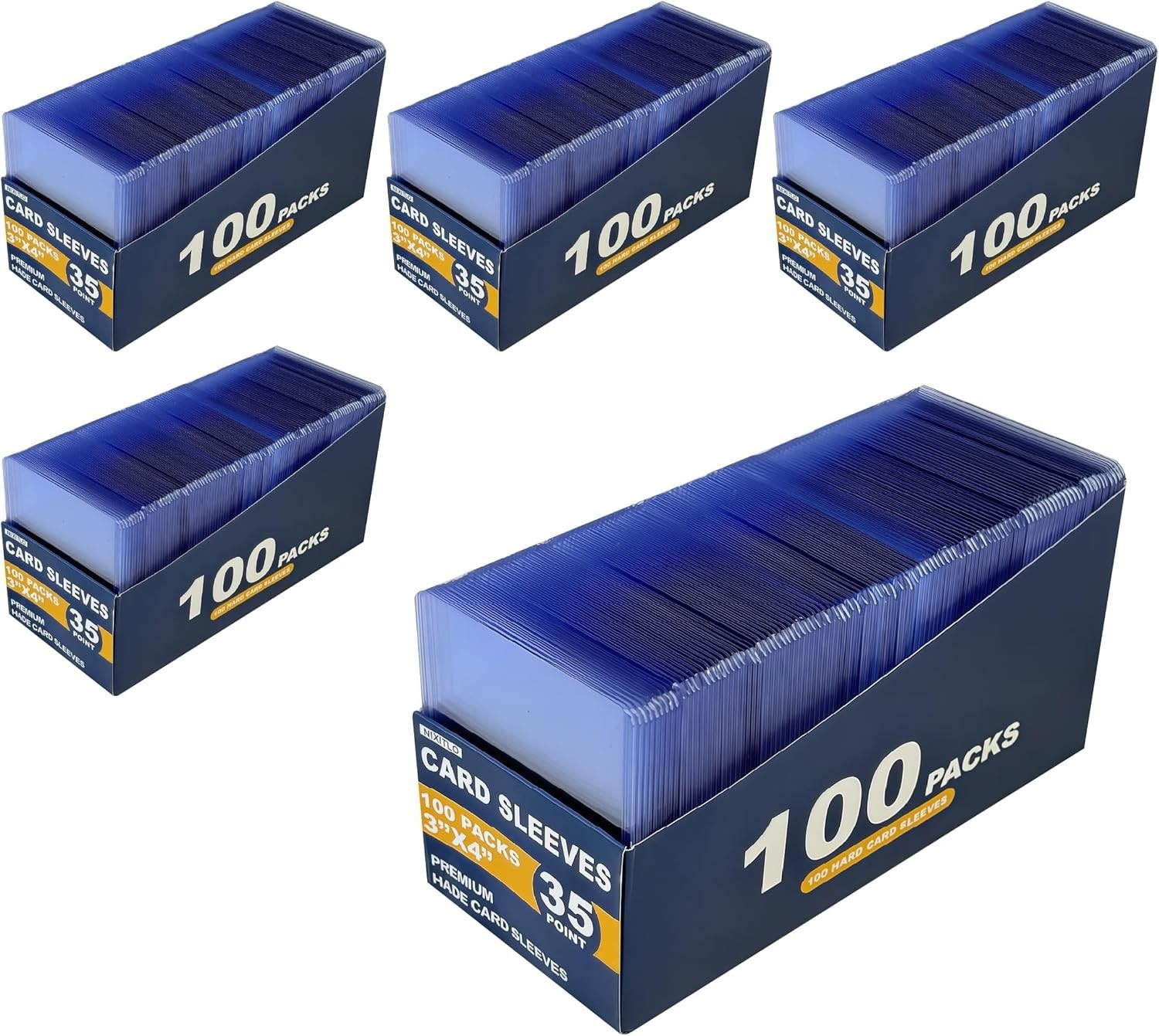 500 Standard 3 x 4 Card Sleeves – Protect & Preserve Your Trading Cards