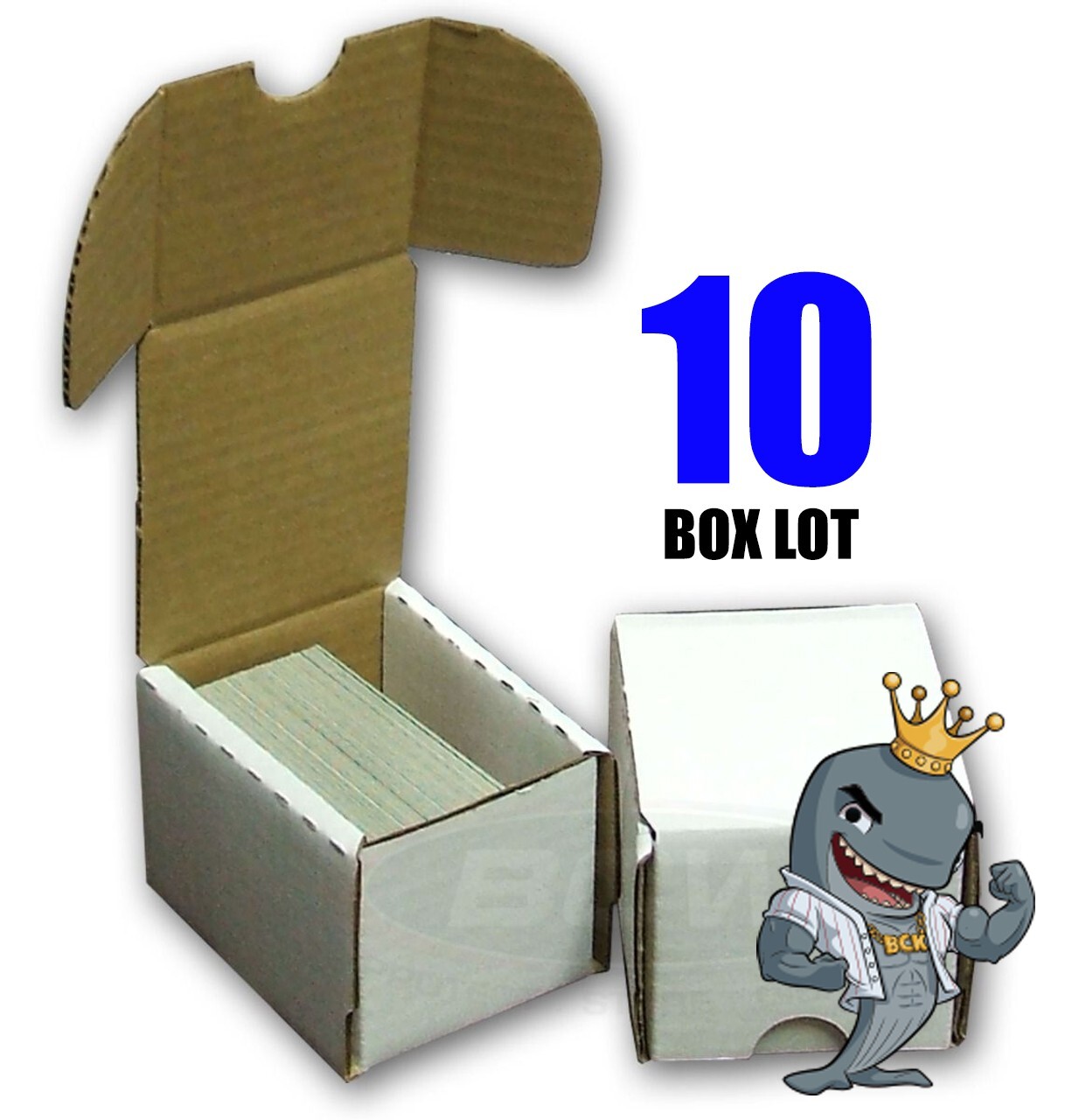 10x BCW 100-card Corrugated Storage Box (10ct Lot) – $1.76/box FREE SHIP