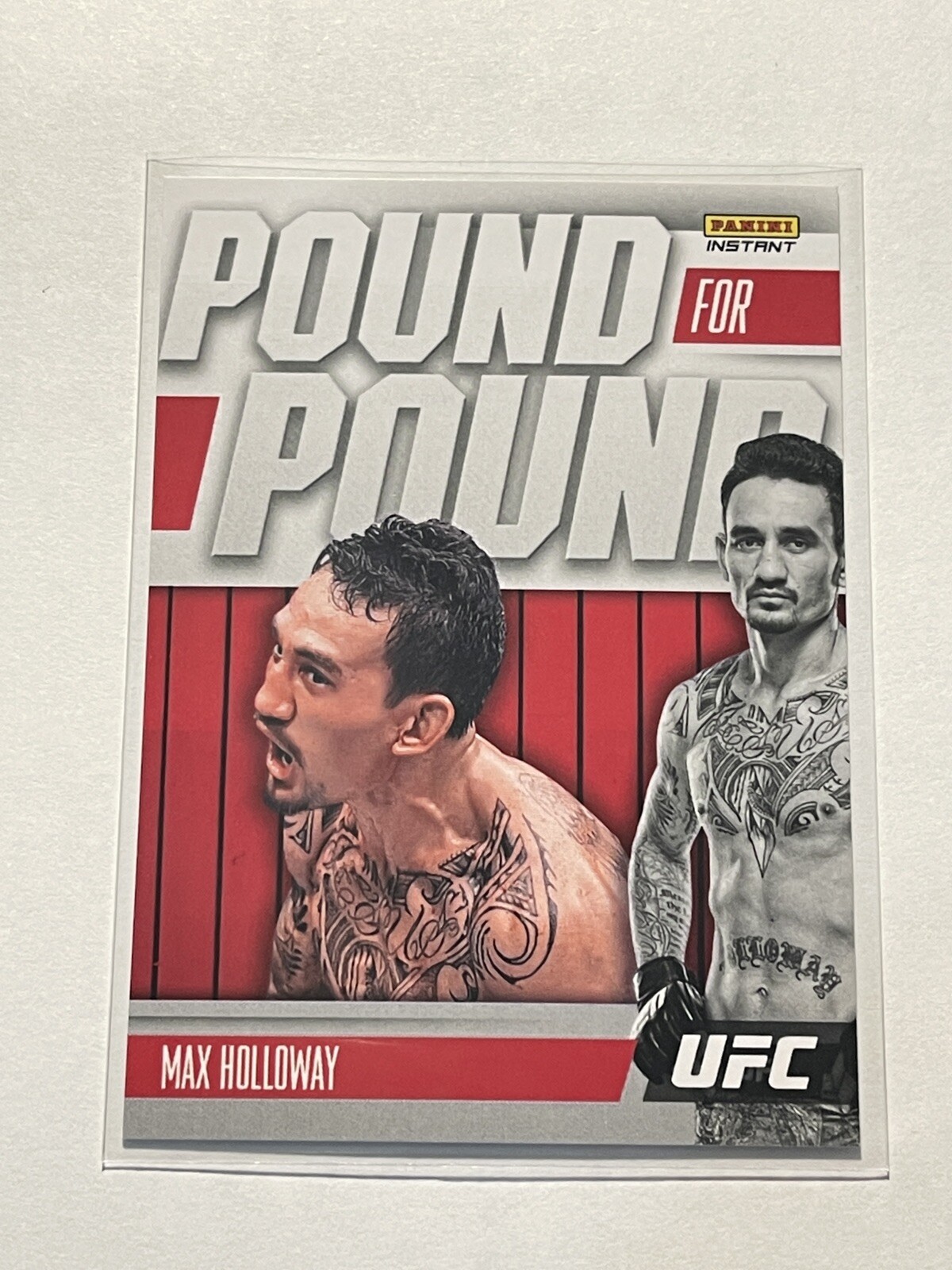 2021 Panini Instant UFC Pound For Pound 1 OF 541 MAX HOLLOWAY #PP15 RARE