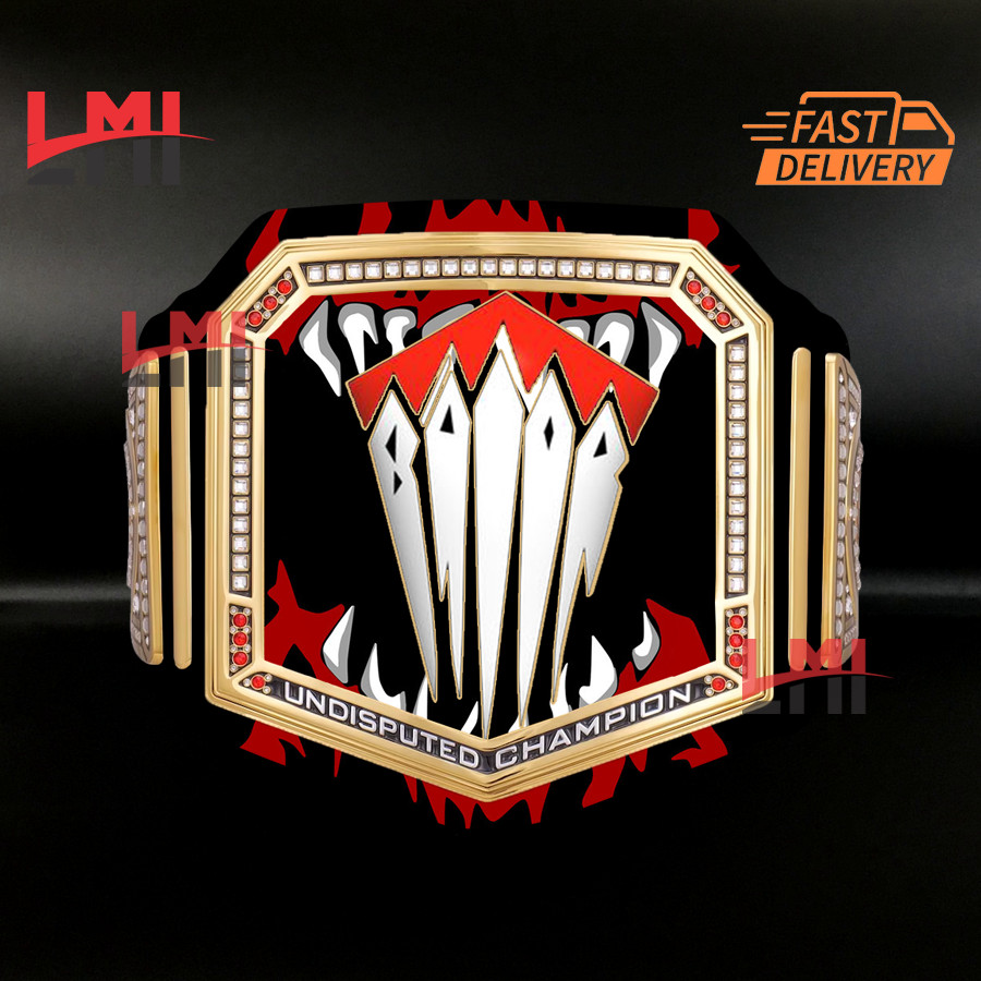 Custom Designed Universal Heavyweight Championship Belt Wrestling 2mm Brass