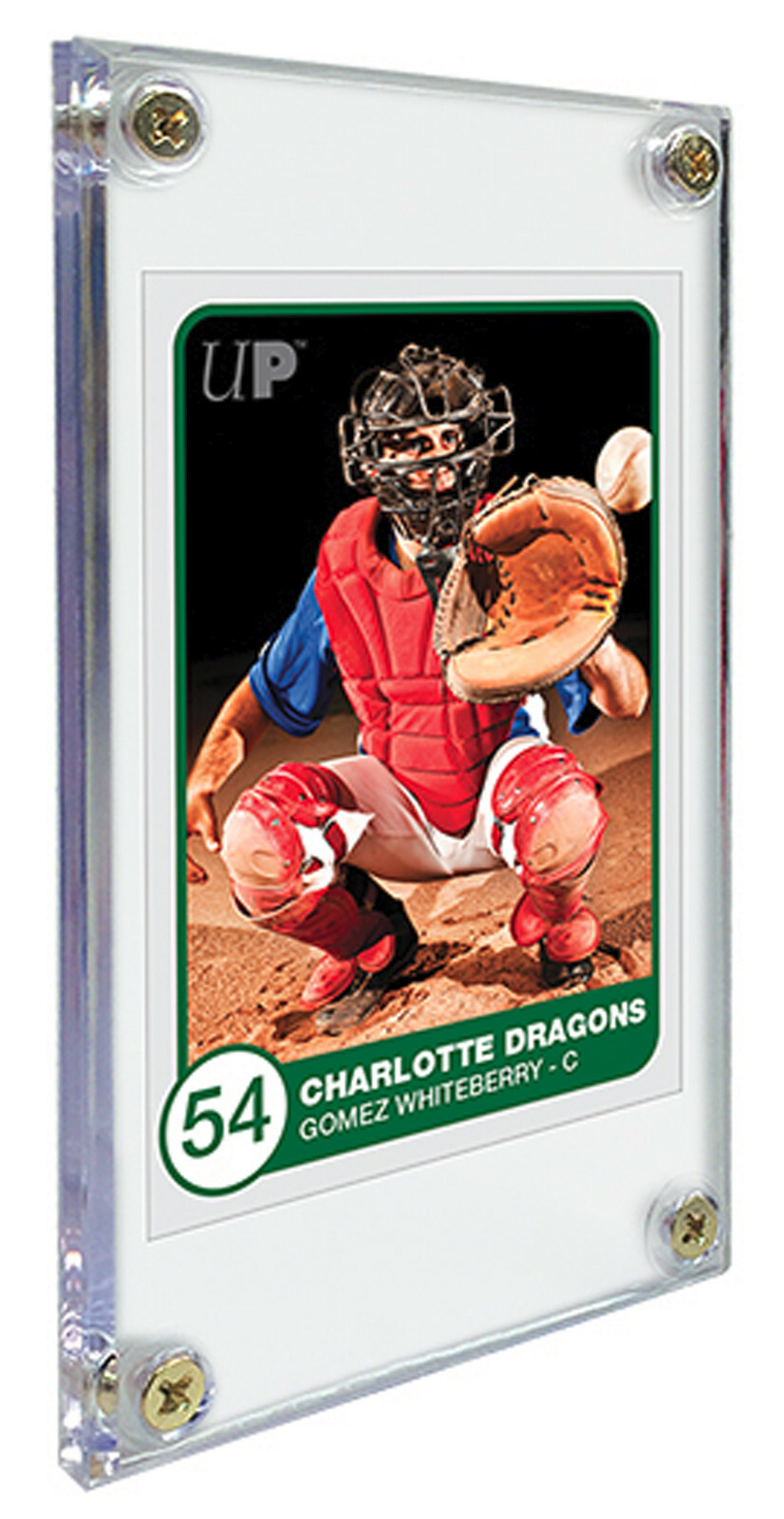 25 Ultra Pro 1/4″ 4-Screw Screwdowns Non Recessed Trading Sports Card Holder 3×5