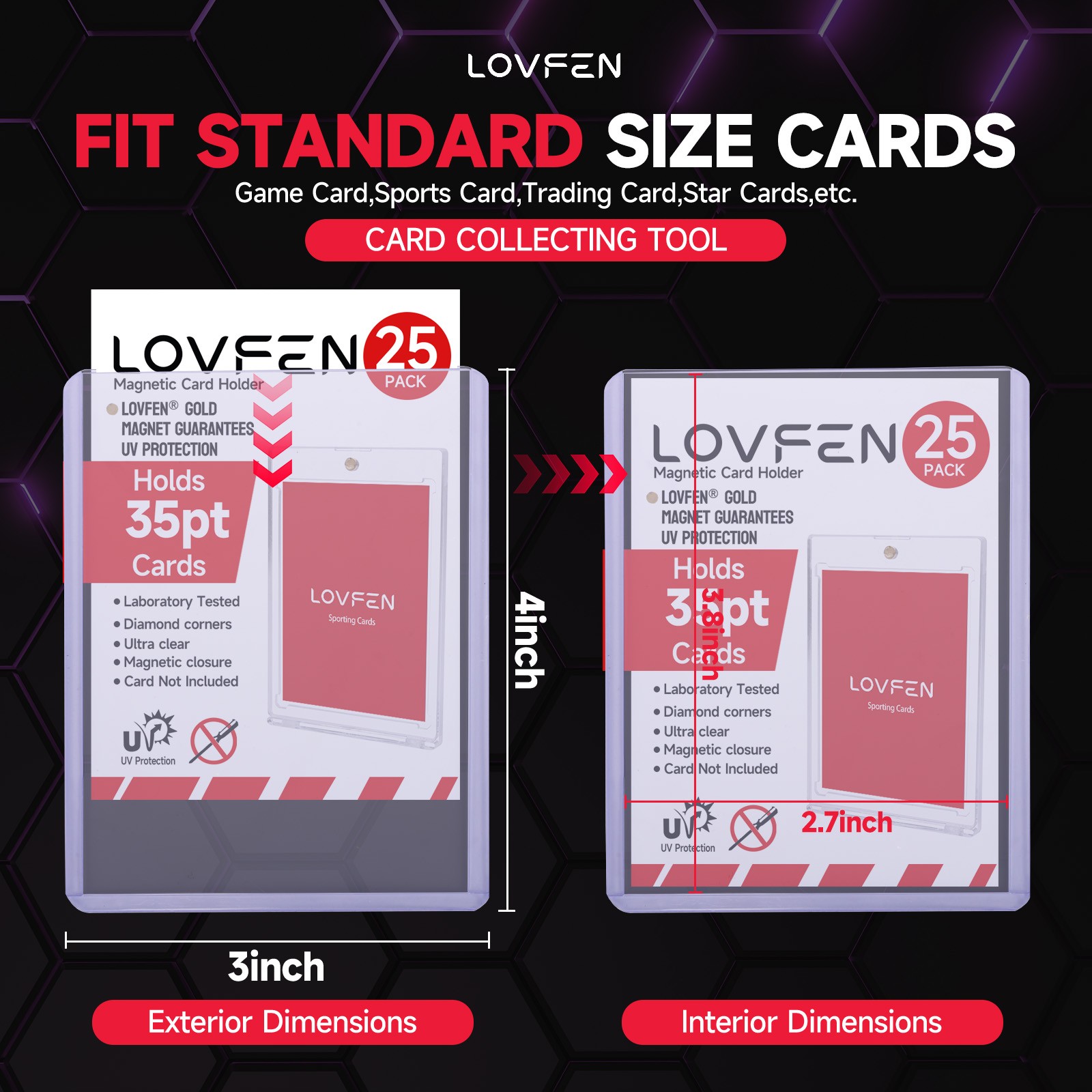 1000ct Top Loaders With Sleeves Clear Trading Card Protectors For 35pt