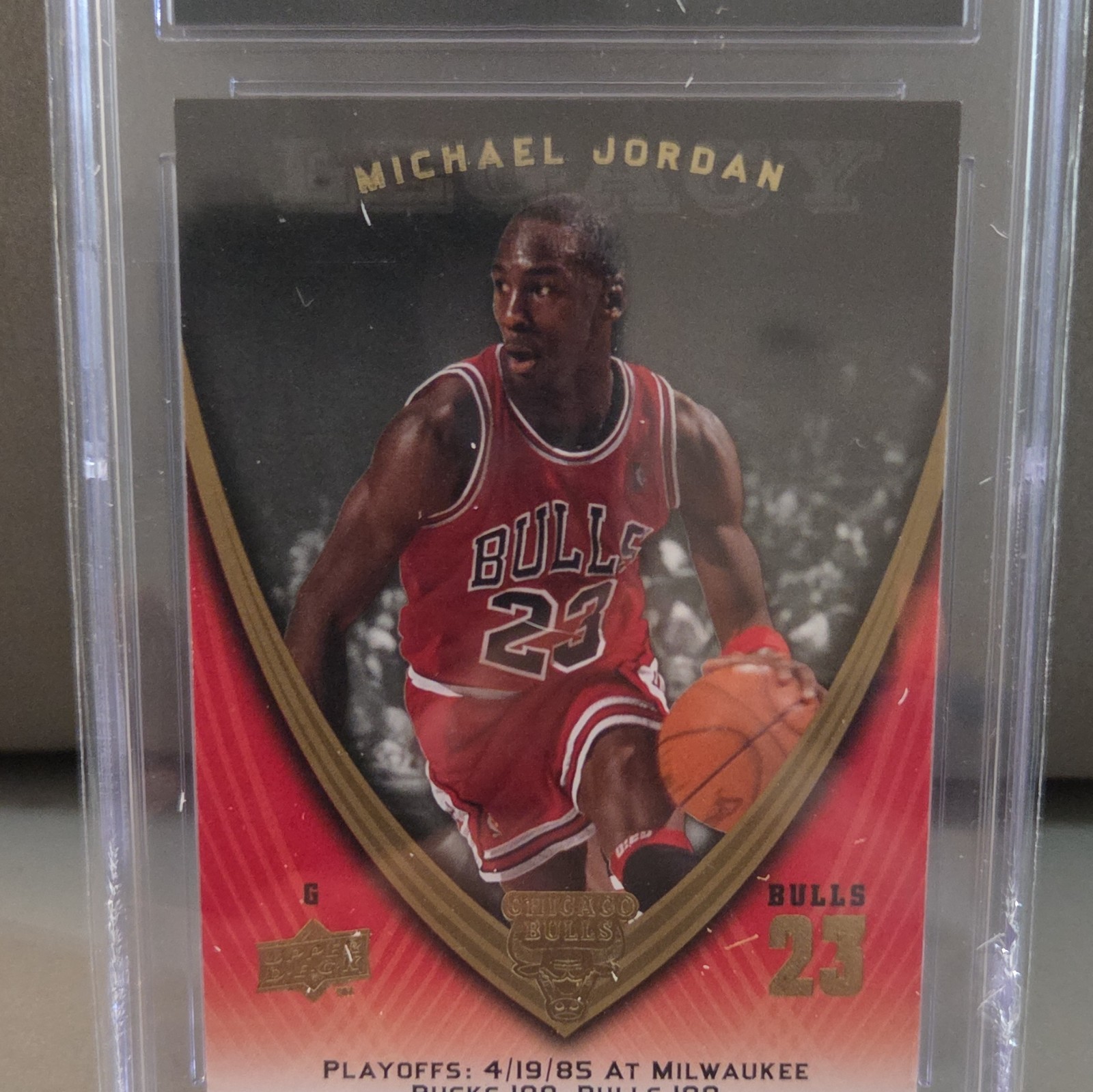 Upper Deck 2008-09 Michael Jordan Legacy #931 Michael Jordan CGC 10 Bulls