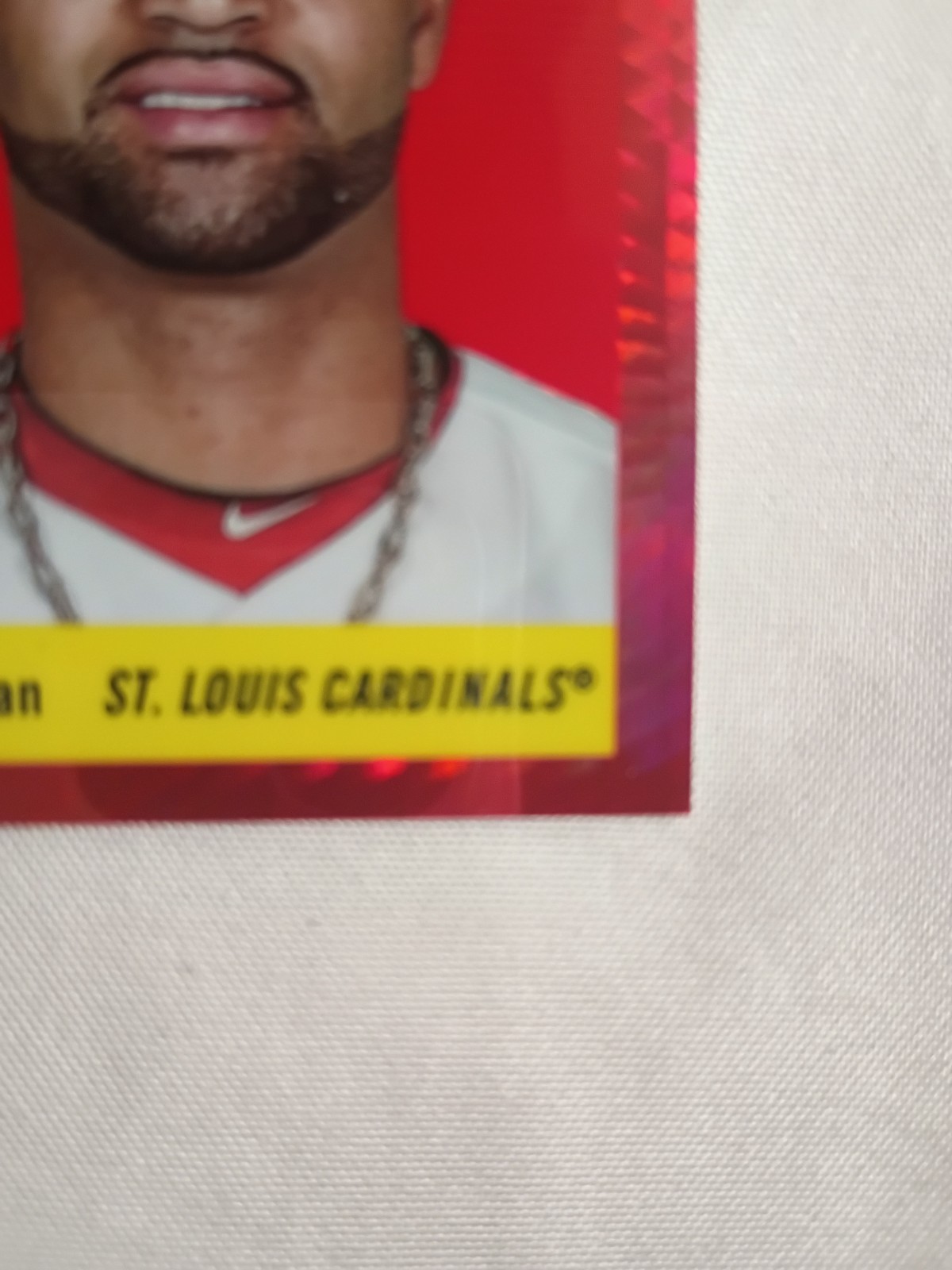 Albert Pujols #461 RARE 1/1 Cardinals 2025 Topps Chrome Platinum Baseball READ