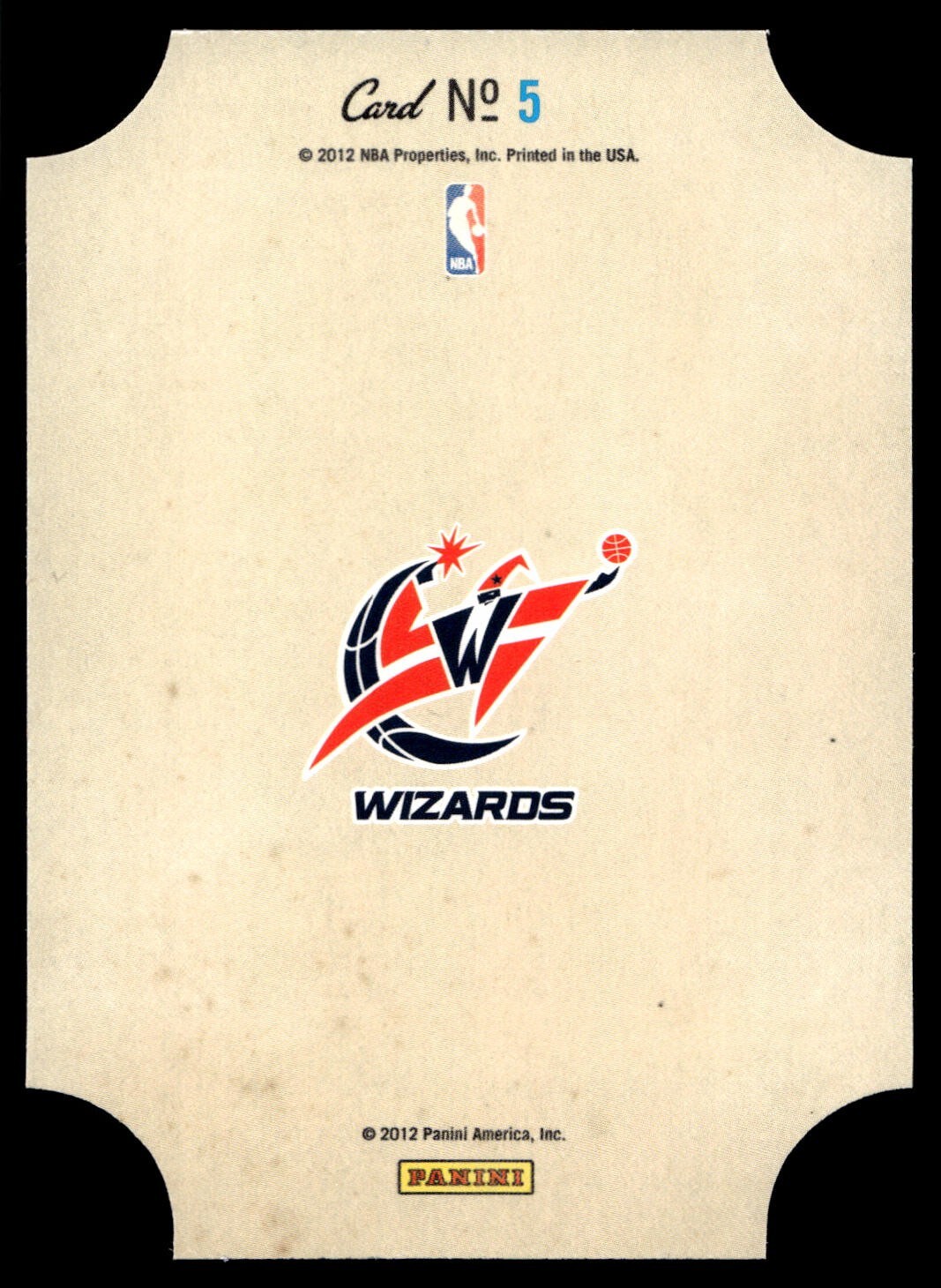 2011-12 Past & Present – Bread for Energy Andray Blatche #5 Wizards