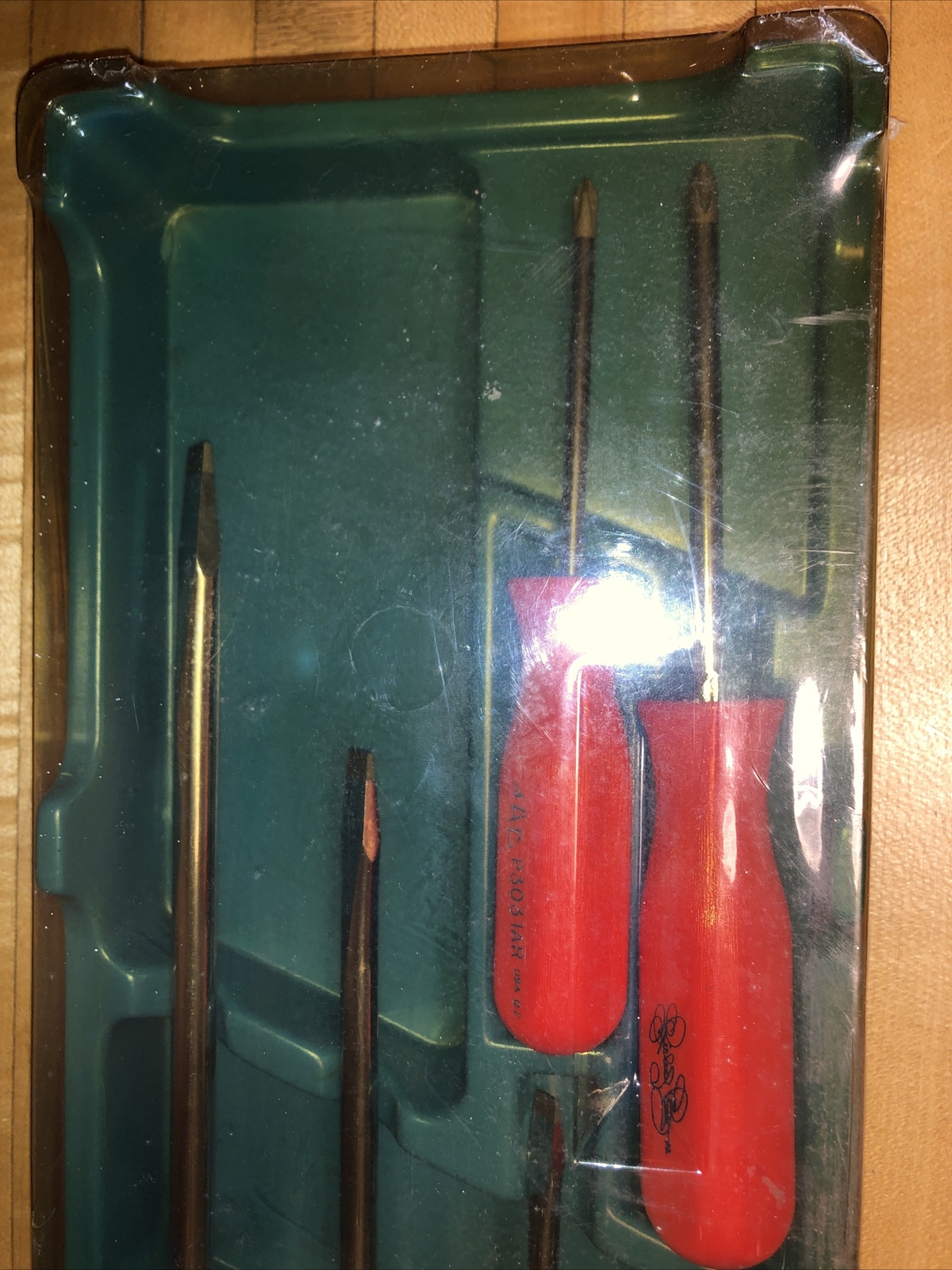 NOS Mac Tools NASCAR Racing SD24A-RP Richard Petty Sealed Screw Driver Set USA