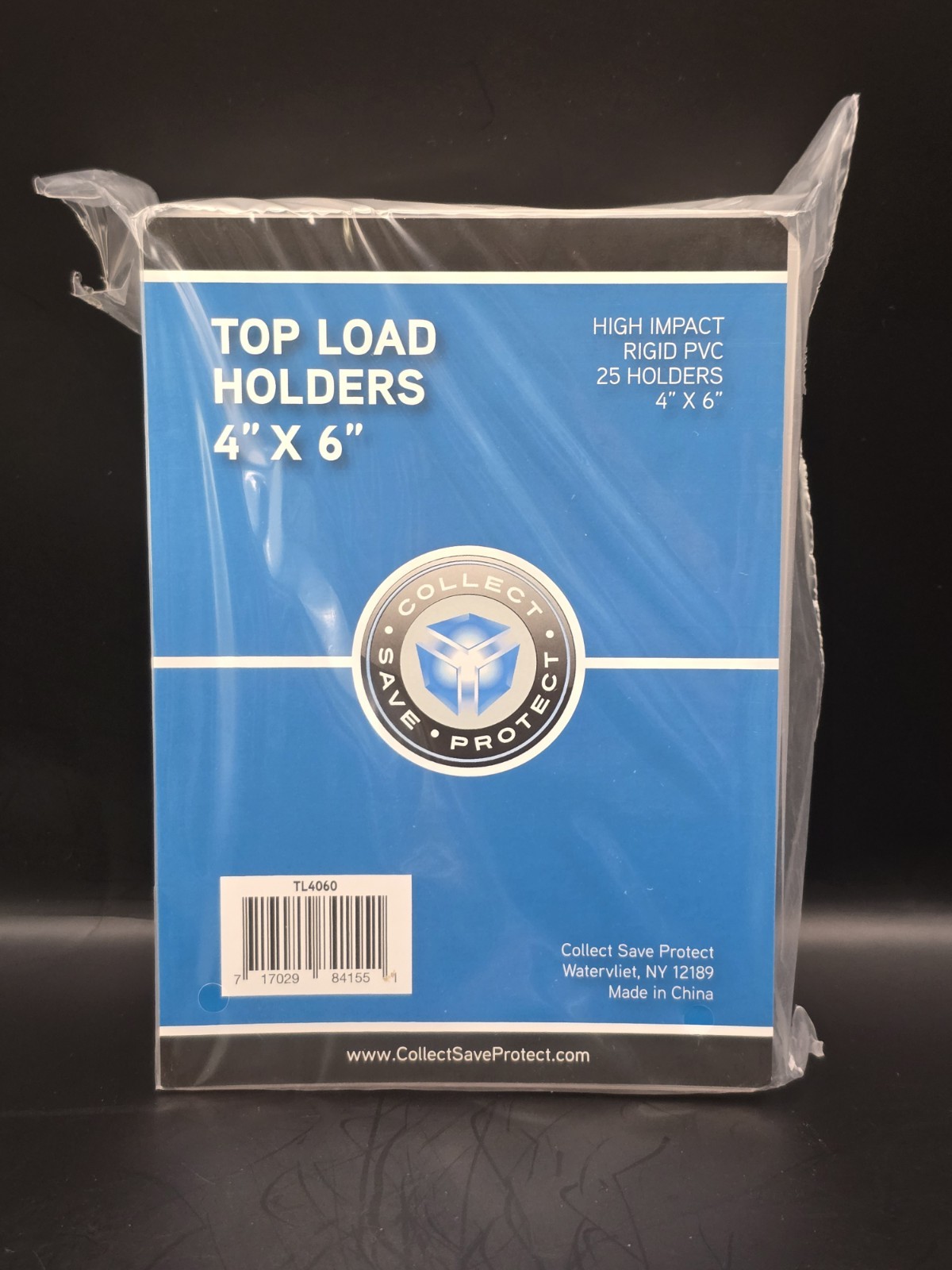 25x CSP 4×6 Photo / Postcard Toploaders Hard Rigid Topload Holders