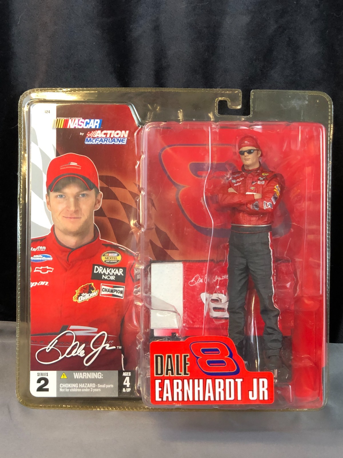 5 Action McFarlane DALE EARNHARDT SR/JR MARTIN TRUEX JR. Figure w/ Stand 6 1/2″