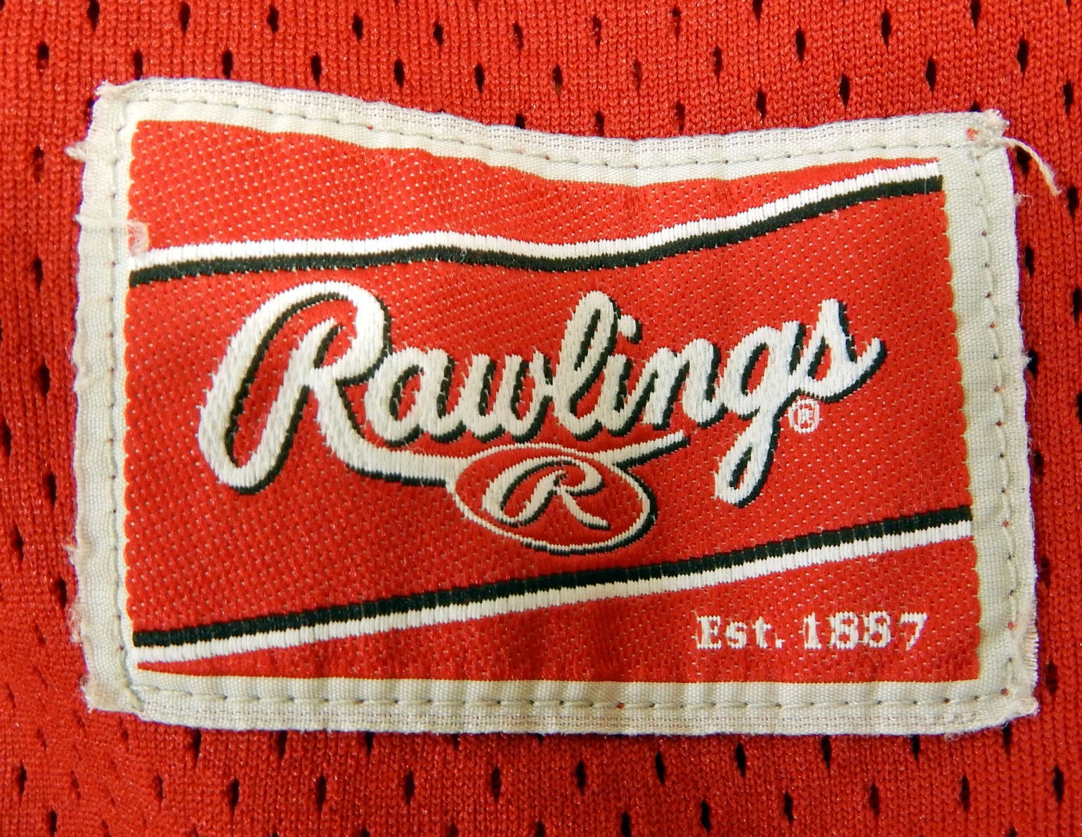 Clearwater Threshers #6 Game Used Red Jersey XL DP13283
