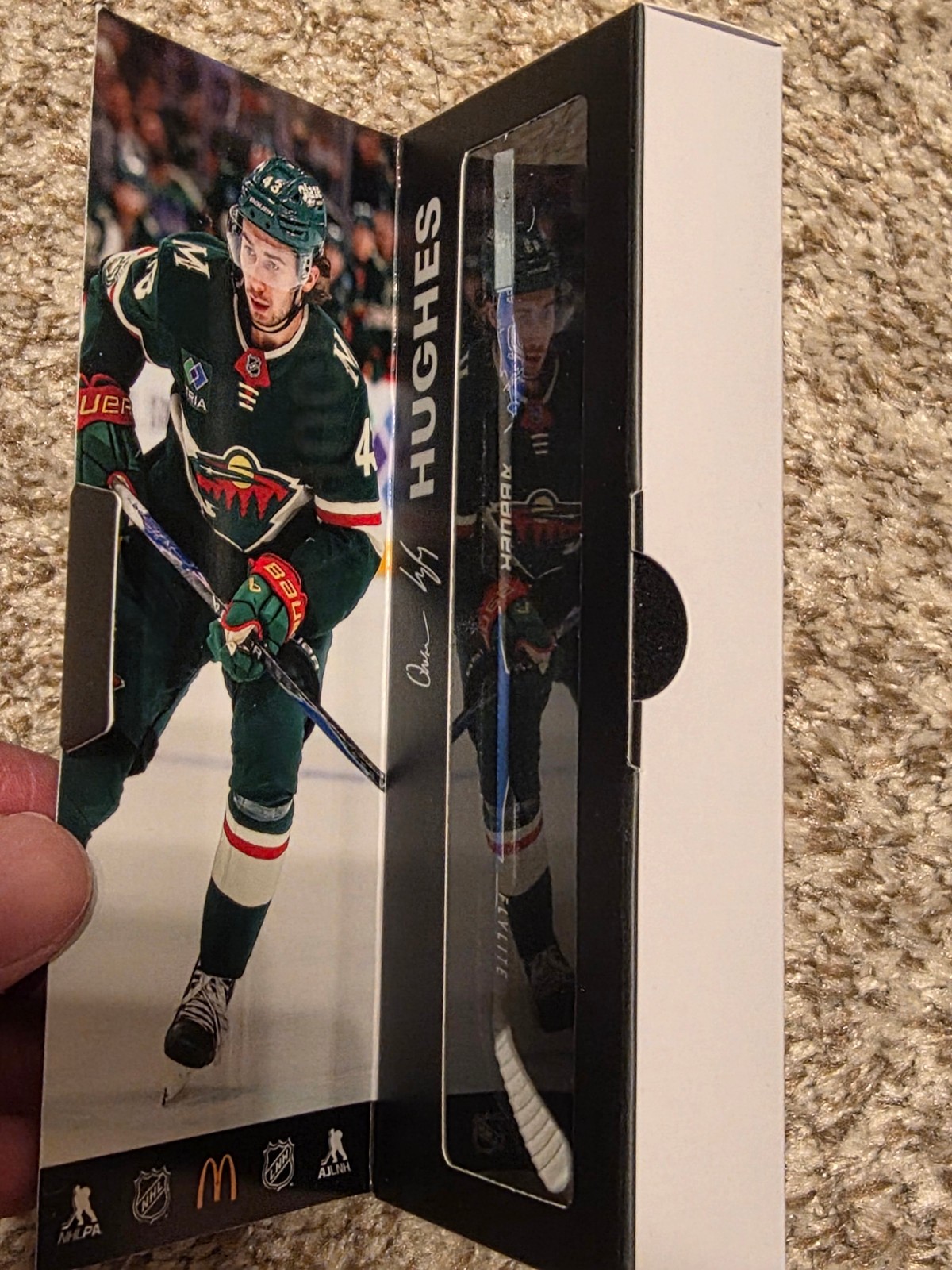NHL McDonalds Star Sticks Canada 2026 Mckar Hughes Celebrini Mcdavid