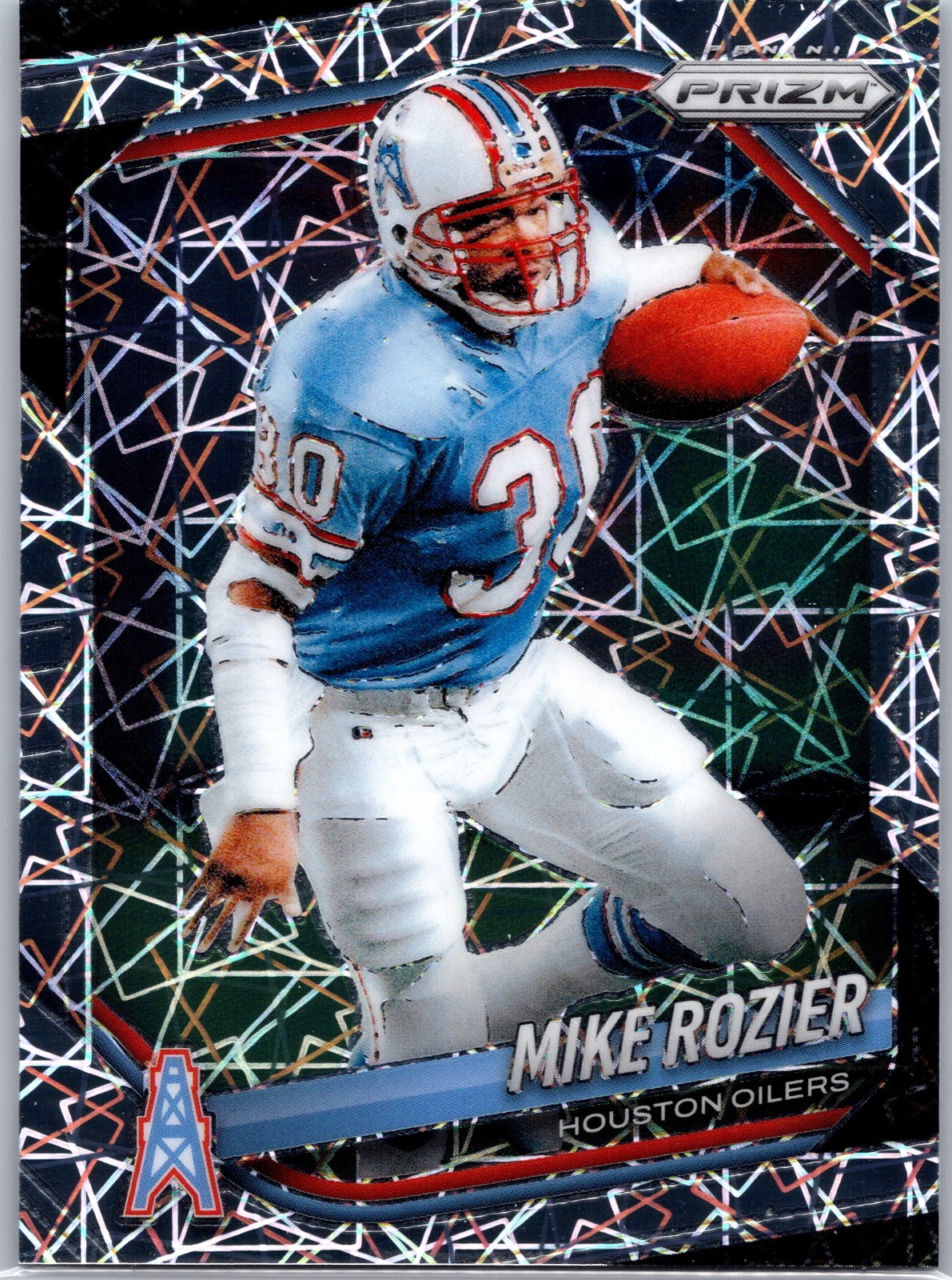 2025 Panini Prizm Mike Rozier #248 Lazer – Houston Oilers