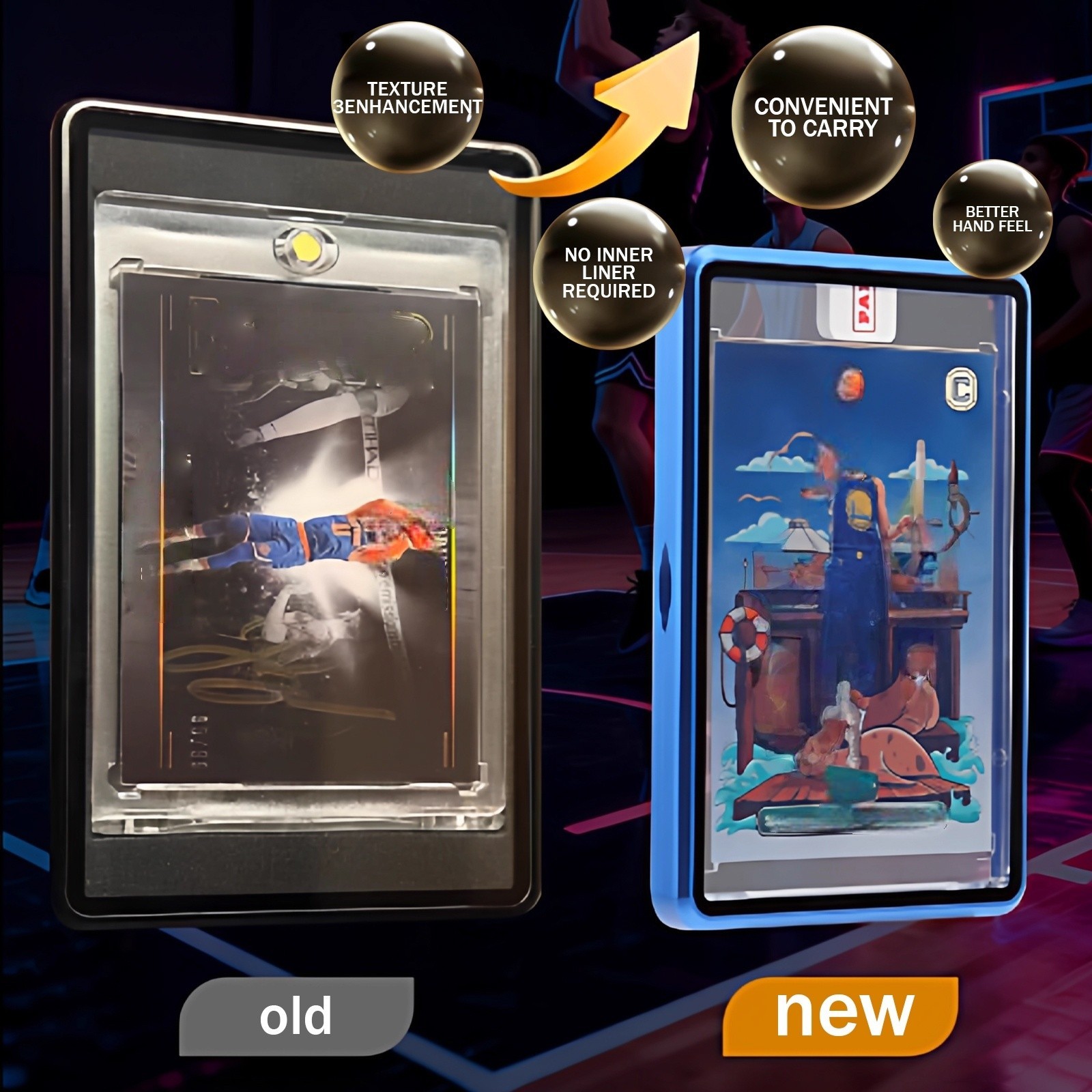 One Magnetic Trading Card Protector Ultra Metal Touch for PRO 35/130PT Holder
