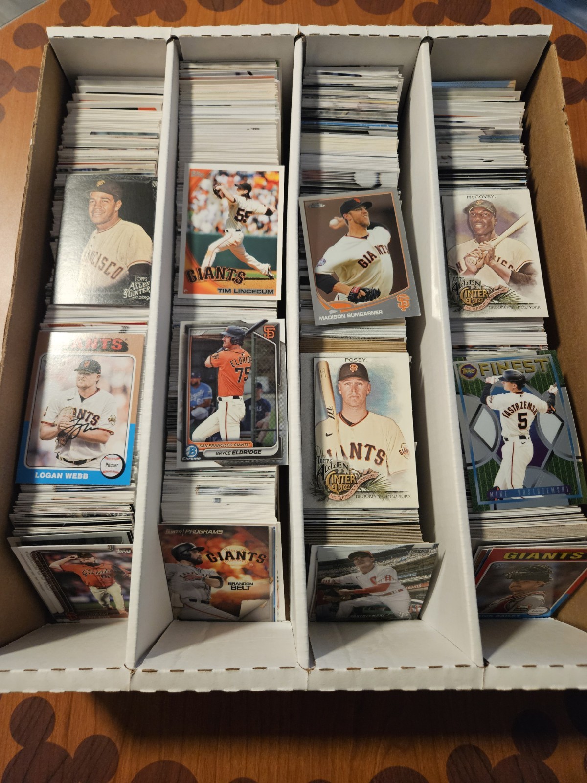 San Francisco Giants Bulk Modern Lot (2400ct.) See Description