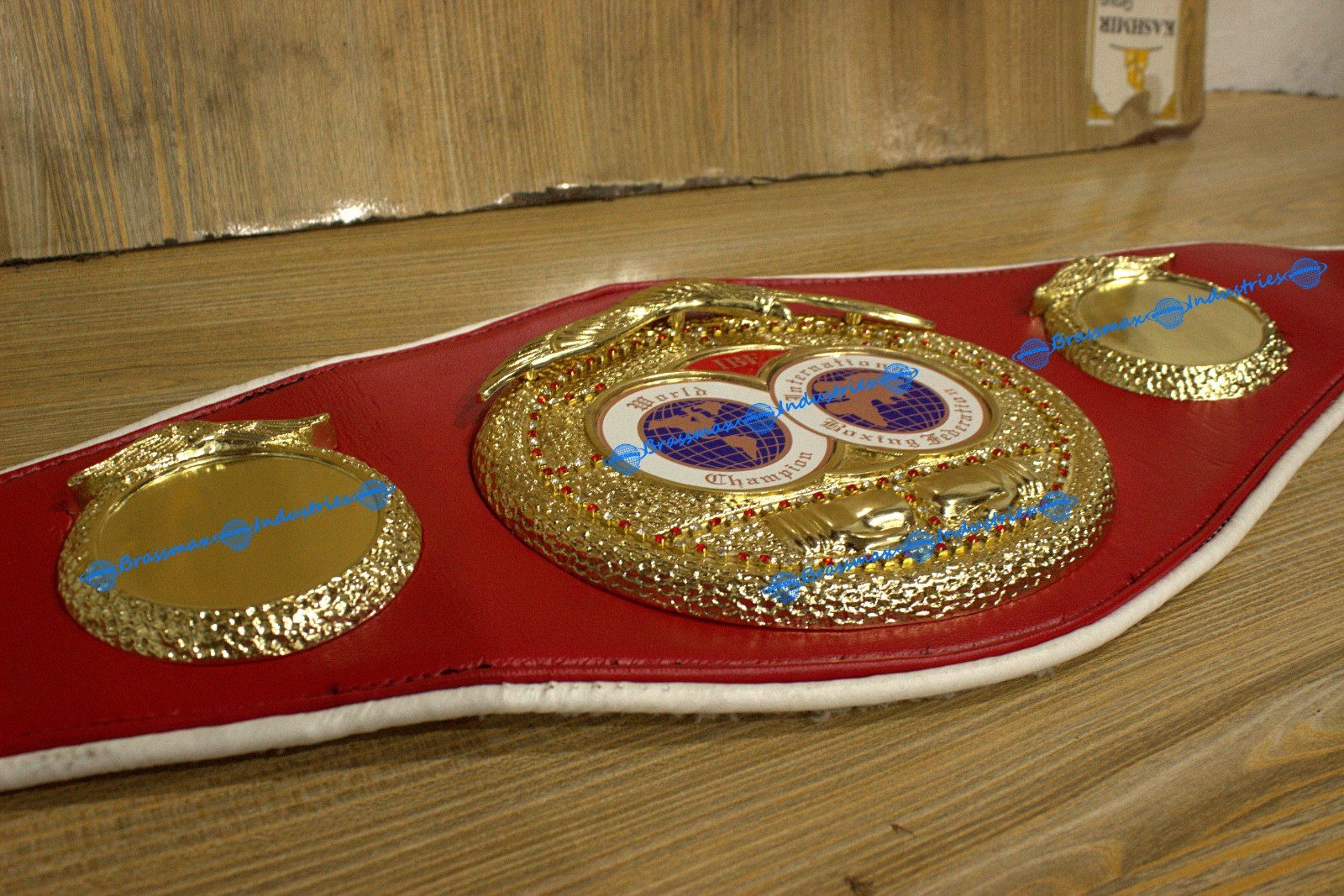 IBF Boxing Championship Title Belt 10mm 3D International Boxing Federation Belt