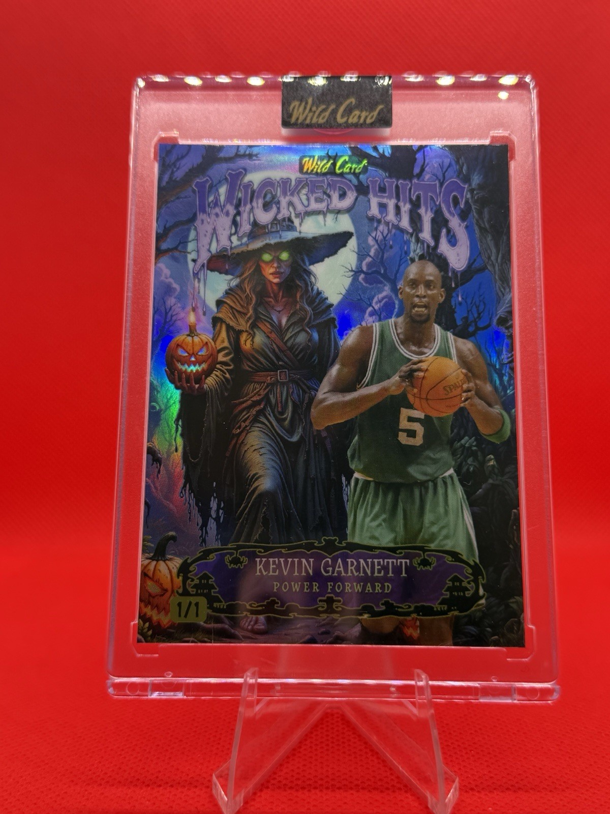 Wild Card 2025 Haunted Hits Wicked Hits Kevin Garnett Power Forward 1/1