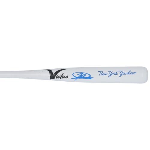 Jasson Dominguez New York Yankees Autographed Victus Team ID Mini Bat