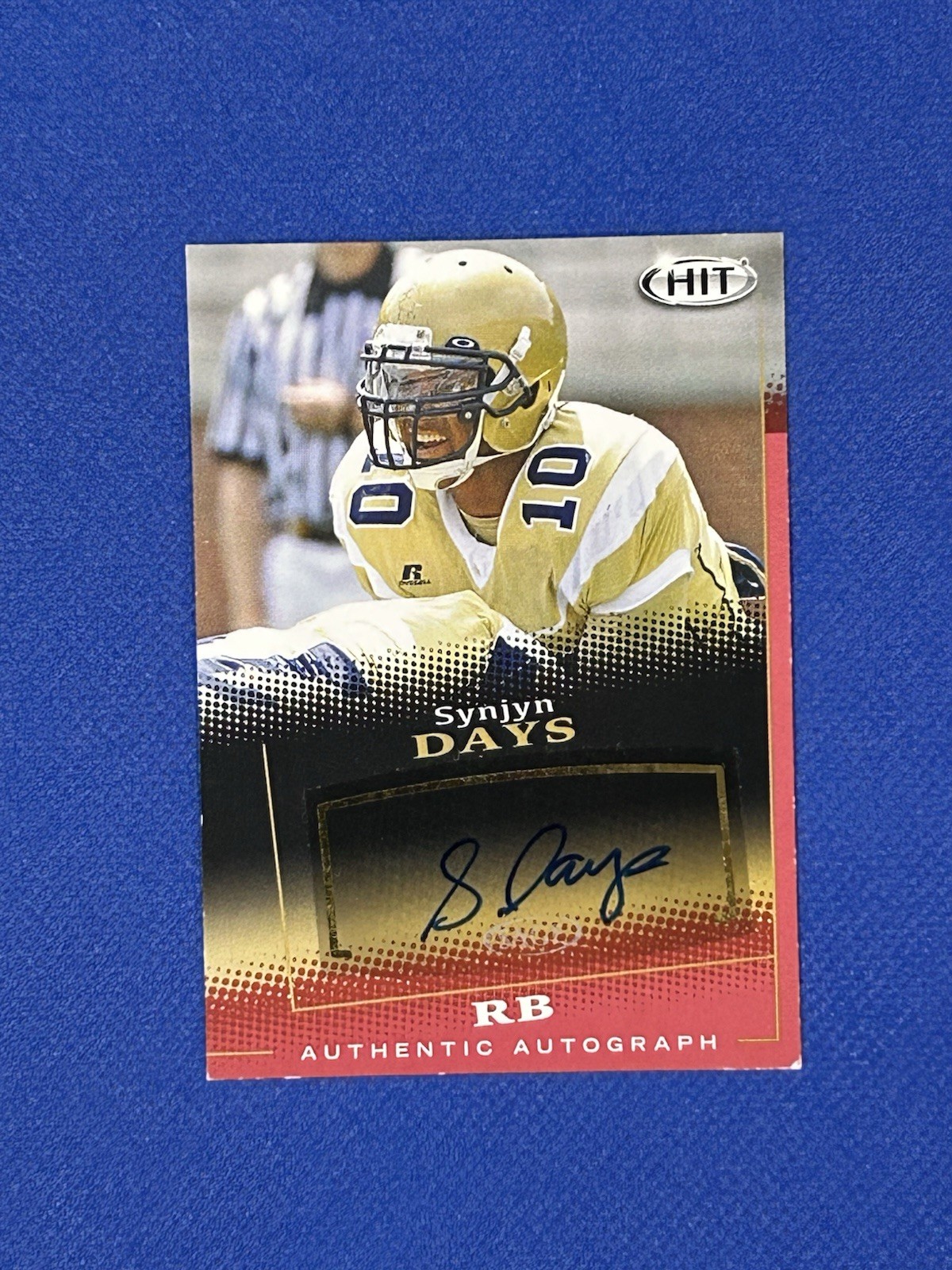 2015 Sage Hit Auto Red Synjyn Days #A30 Rookie Autograph RC UU
