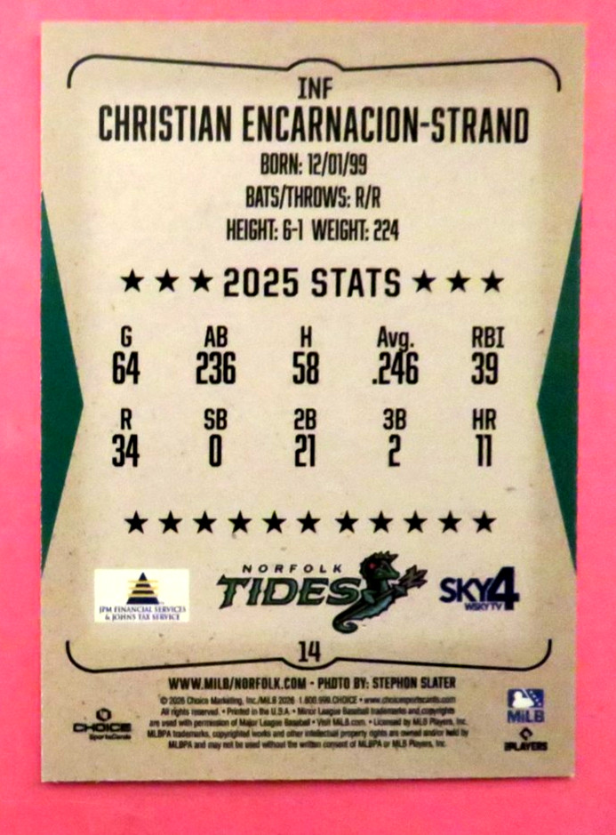 2026 Choice, Norfolk Tides – CHRISTIAN ENCARNACION-STRAND