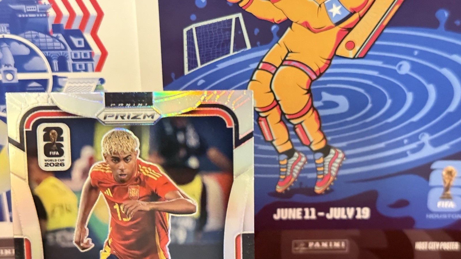 2026 Panini Prizm FIFA World Cup Lamine Yamal #70 Silver Prizm