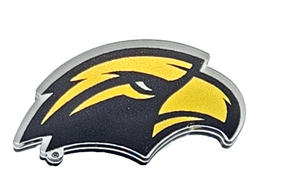 Southern Miss Golden Eagles Logo Acrylic Lapel Pin (Officially Licensed Product)