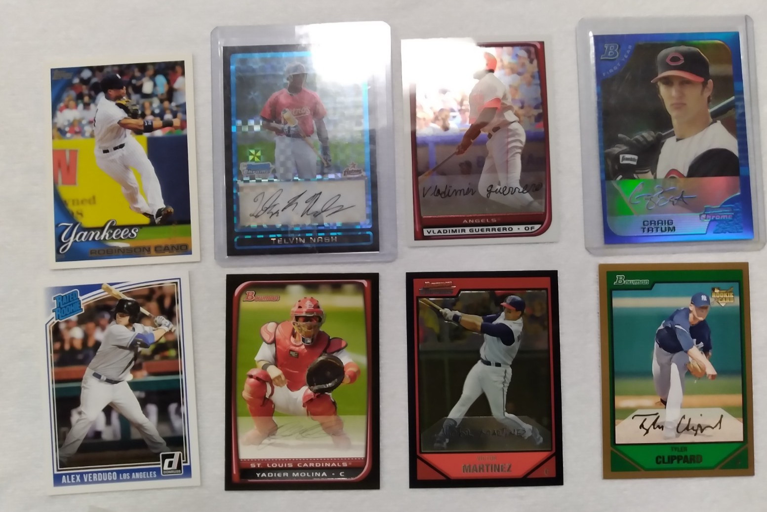 Baseball Card lot 21st Century MLB Minor Rookies/Major Star/Rookies 1000 cards