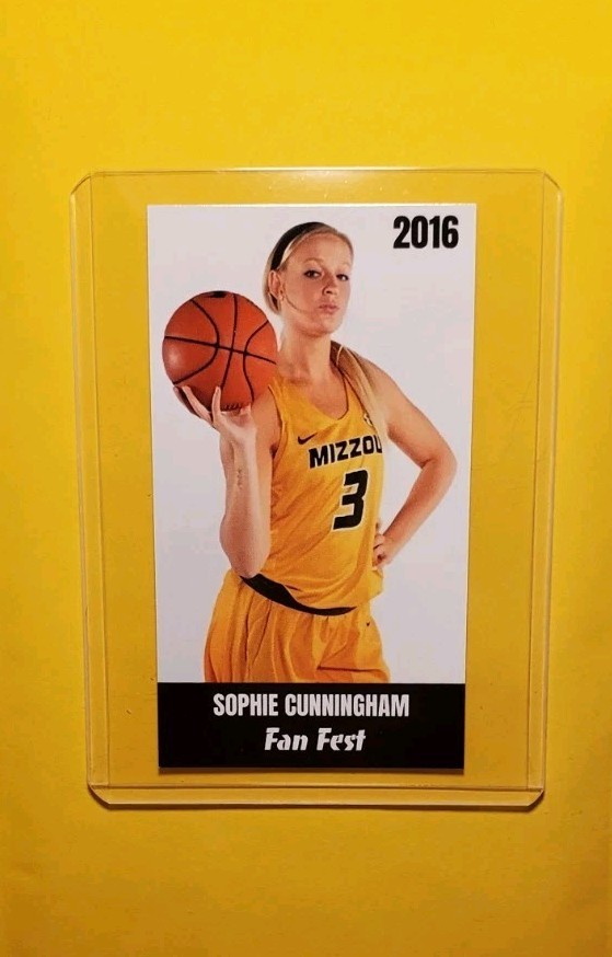 2016 Fan Fest promo Mizzou Basketball rookie SOPHIE CUNNINGHAM