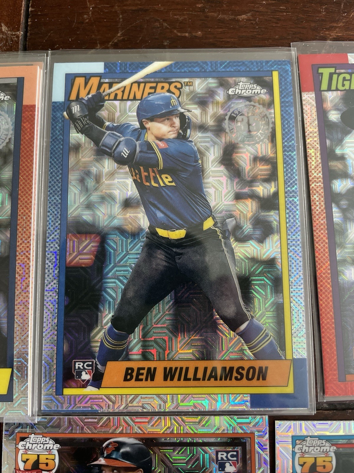 2025 Topps Update Series 1990 Topps Chrome Silver Pack Mojo Lot