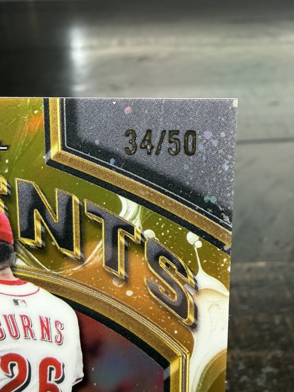 2026 Topps Finest Chase Burns Reds Finest Moments Auto RC /50 #FMA-CB