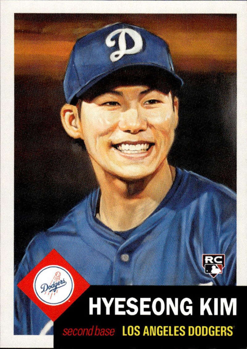 HYESEONG KIM RC 2025 Topps Living Set ROOKIE #853 PR:2094 Dodgers NM-M ID:144754