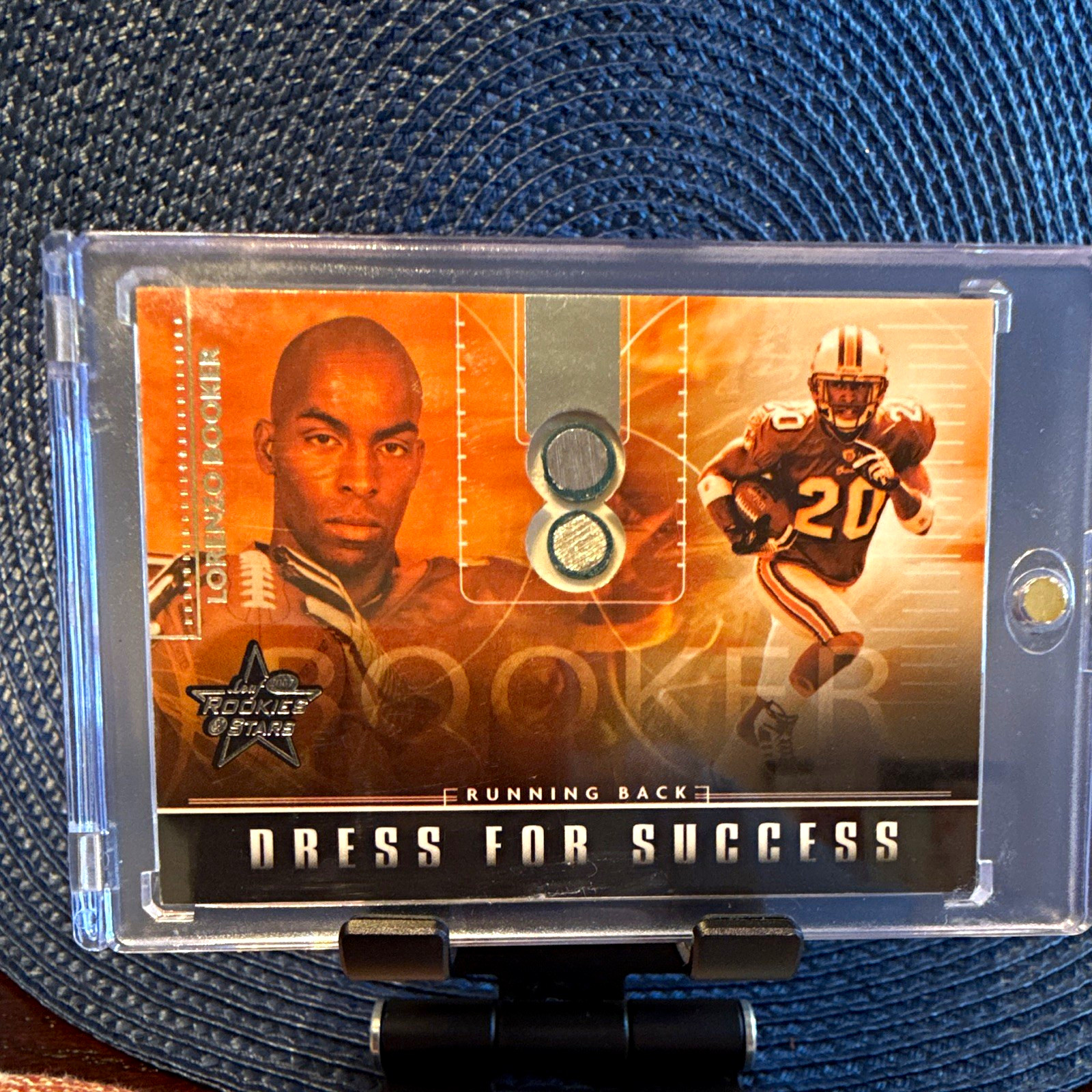 Donruss/Playoff 2007 Leaf Rookies & Stars Lorenzo Booker RC MEM DS-17 /300