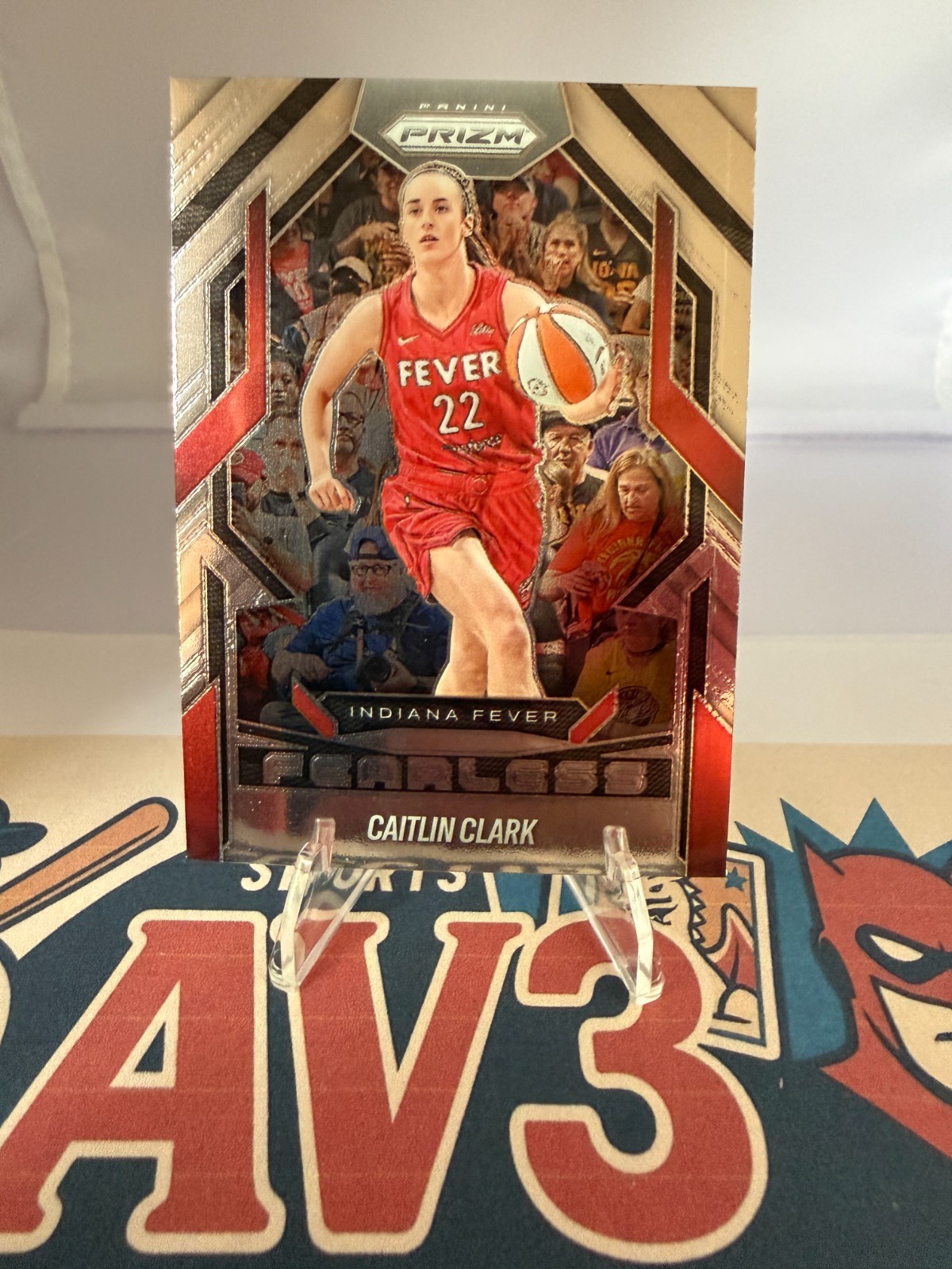 Caitlin Clark 🏀2025 Panini Prizm WNBA – “Fearless” #7🏀 Iowa/Indiana Fever Star