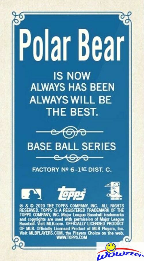 2020 Topps 206 Series 1 Baseball Factory Sealed HOBBY Box- SOLD OUT!