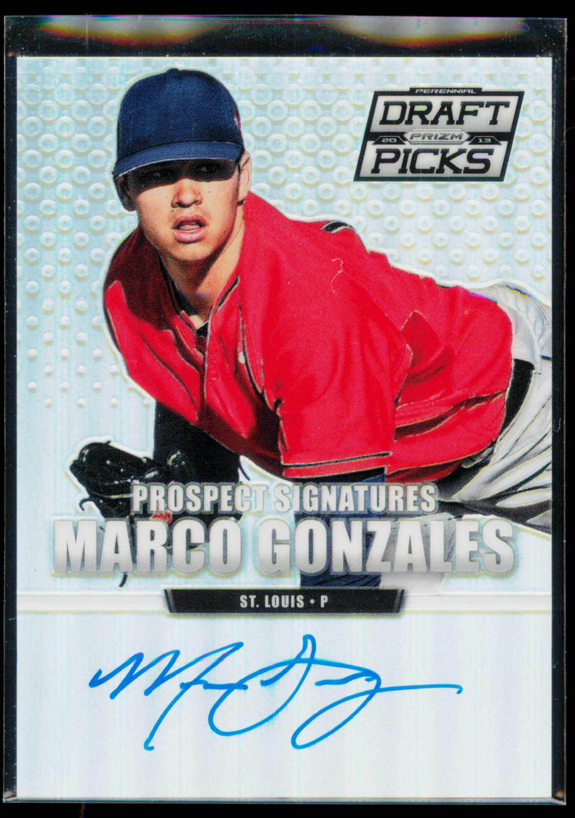 2013 Panini Prizm Perennial Draft Picks – Prospect Signatures Marco Gonzales