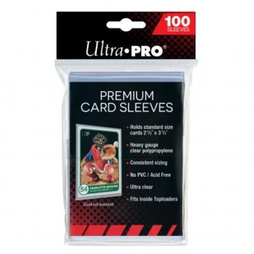 Ultra PRO Soft PREMIUM Clear CARD Sleeves 100 200 300 500 1000 2500 5000 10000