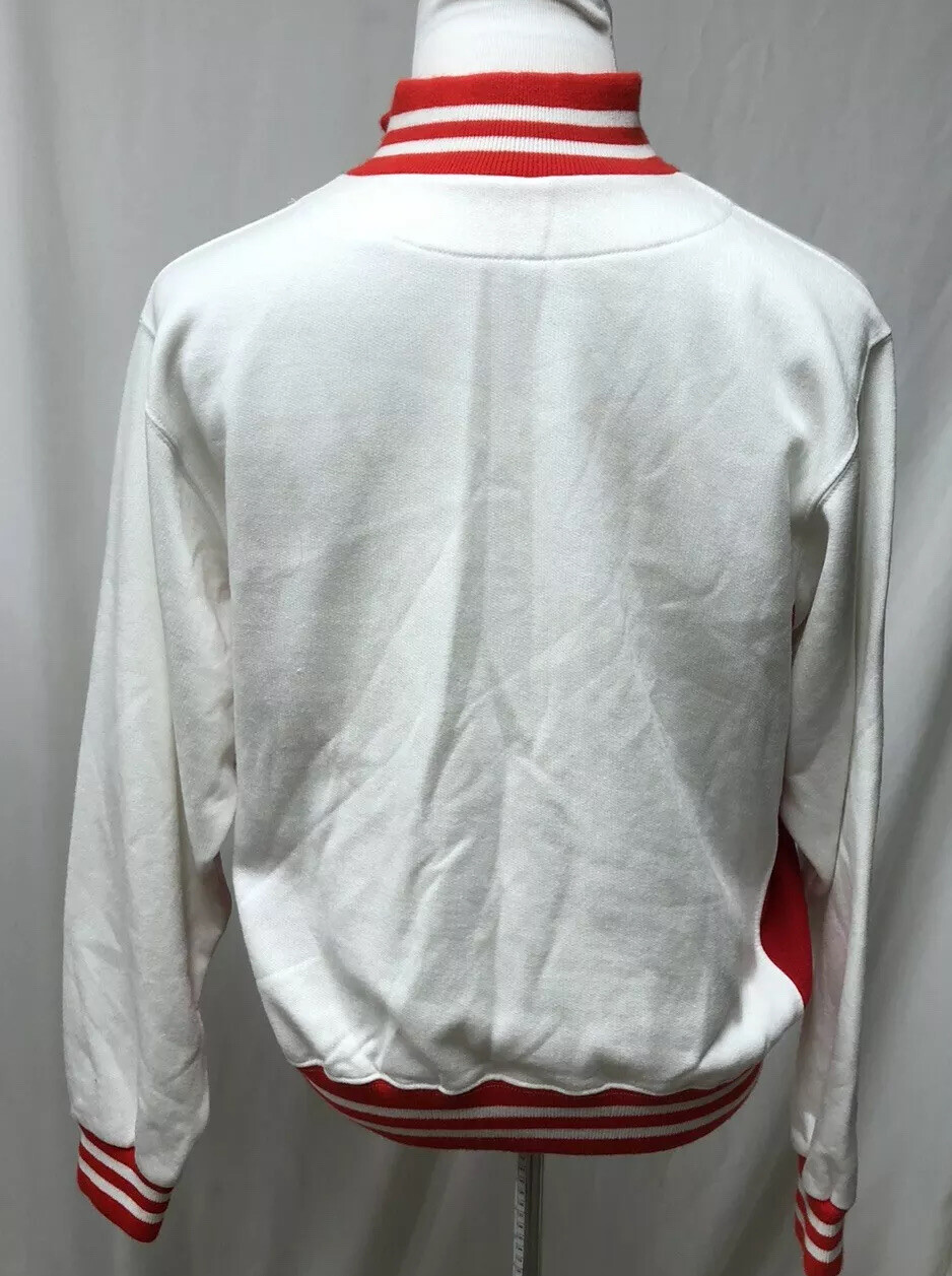 Mantova 1911 Societa Sportiva Soccer Club Zip Front Track Jacket Lg Mantua Italy